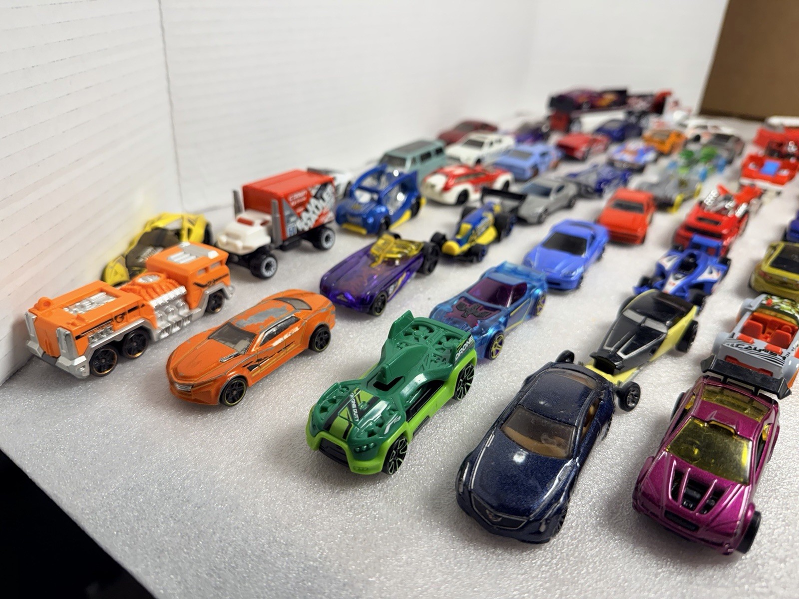 Hot Wheels Diecast Cars, Trucks, Van, Motorcycle Mixed Lot of 49