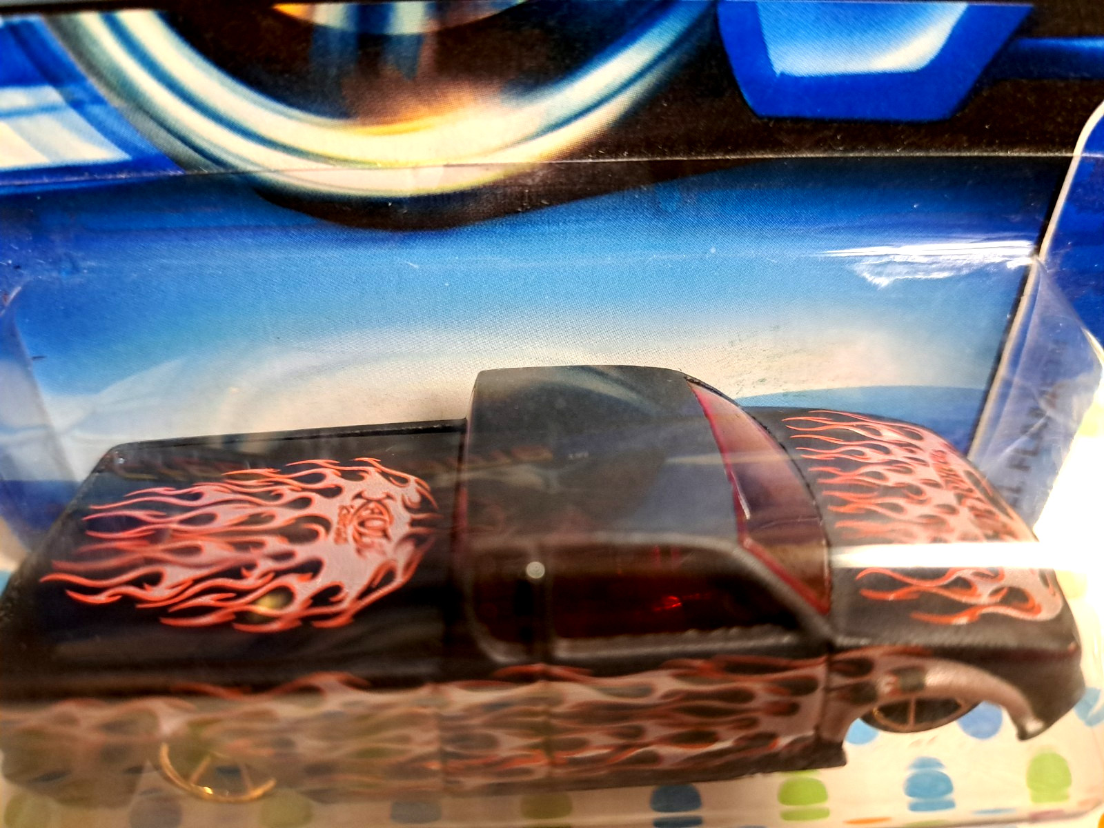 HOT WHEELS 2005 COLLECTOR No 143 FASTER THAN EVER STEEL FLAME NEW