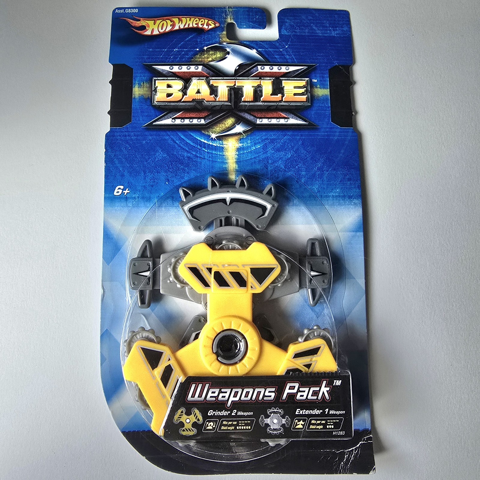 HOT WHEELS BATTLE X WEAPONS PACKS Unopened package