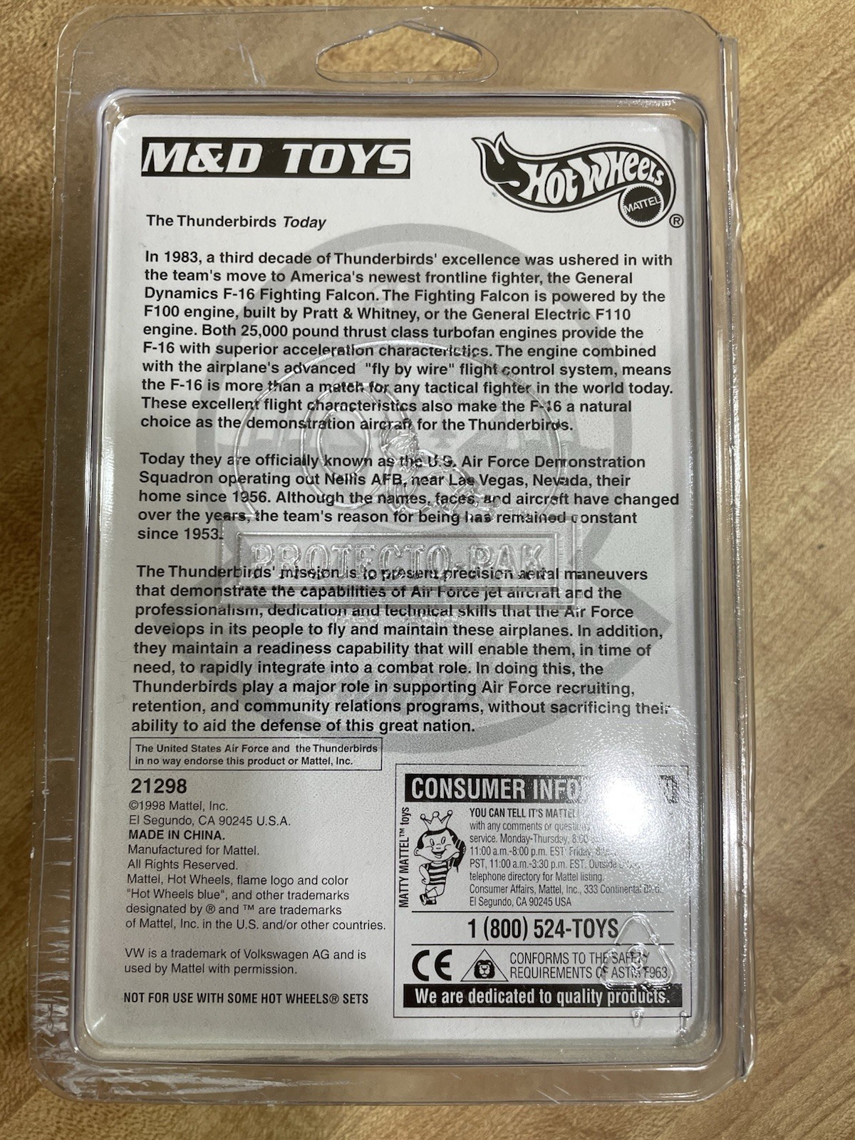 Hot Wheels United States Air Force Thunderbirds VW Bus Limited Edition MIP