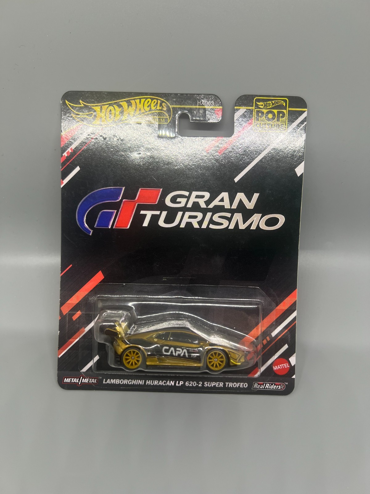 Hot Wheels Lamborghini Huracan LP620 Super Trofeo Gran Turismo HXD63-956L 1/64