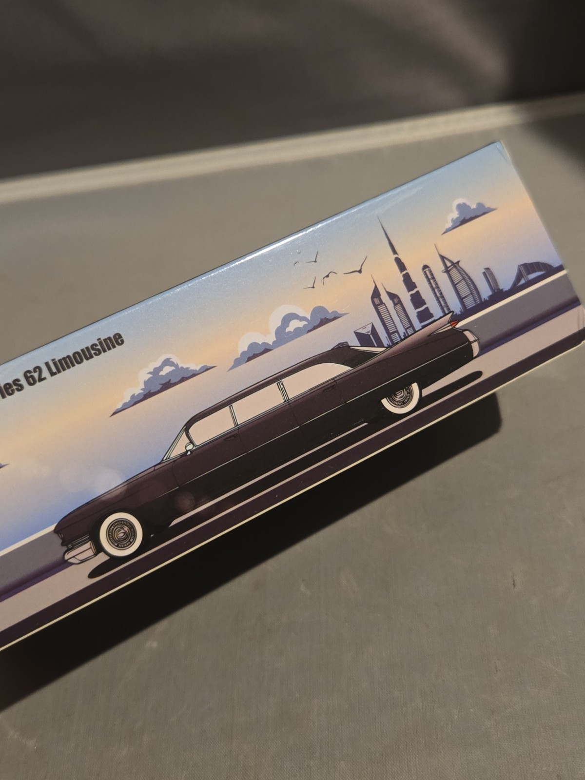 CZ Mechanic 1:64 1959 Black Gold 62 Limousine Luxury Model Diecast Display Car