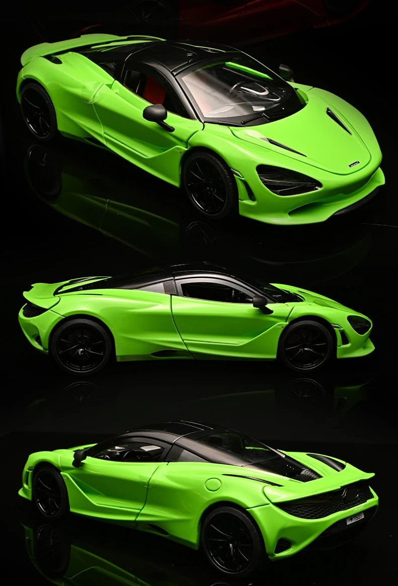 1/18 McLaren 750S High-performance Alloy Supercar Model Ideal Gift for Toy Car