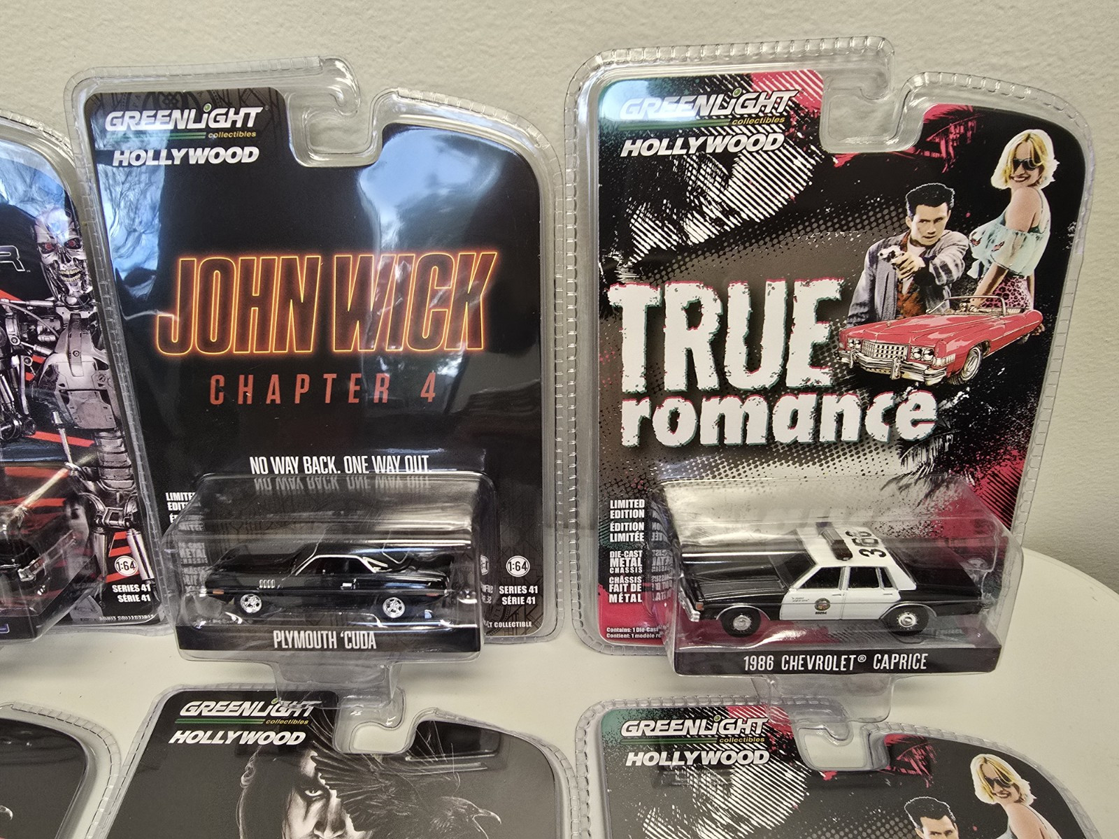 GREENLIGHT 1:64 2024 HOLLYWOOD SERIES 41 6PC SET