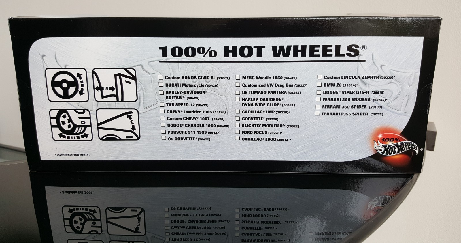 100% HOT WHEELS 1:18 YELLOW 2000 C5 Corvette Hardtop Diecast New In Box, SEALED