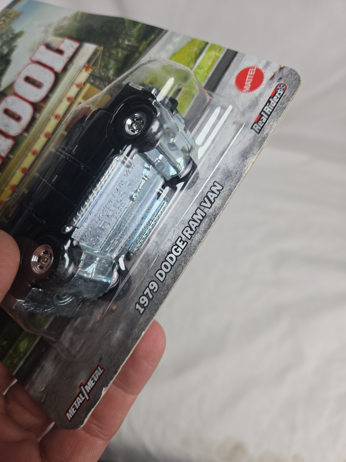 Mattel Hot Wheels Pop culture old school Dodge Ram Van Diecast Car – New on card