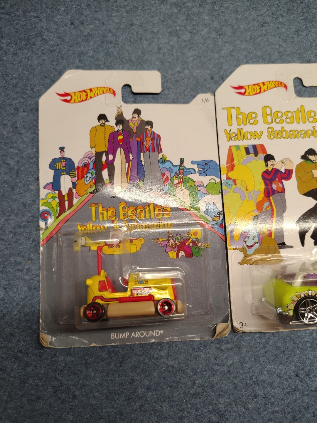The Beatles Yellow Submarine Hot Wheels Lot