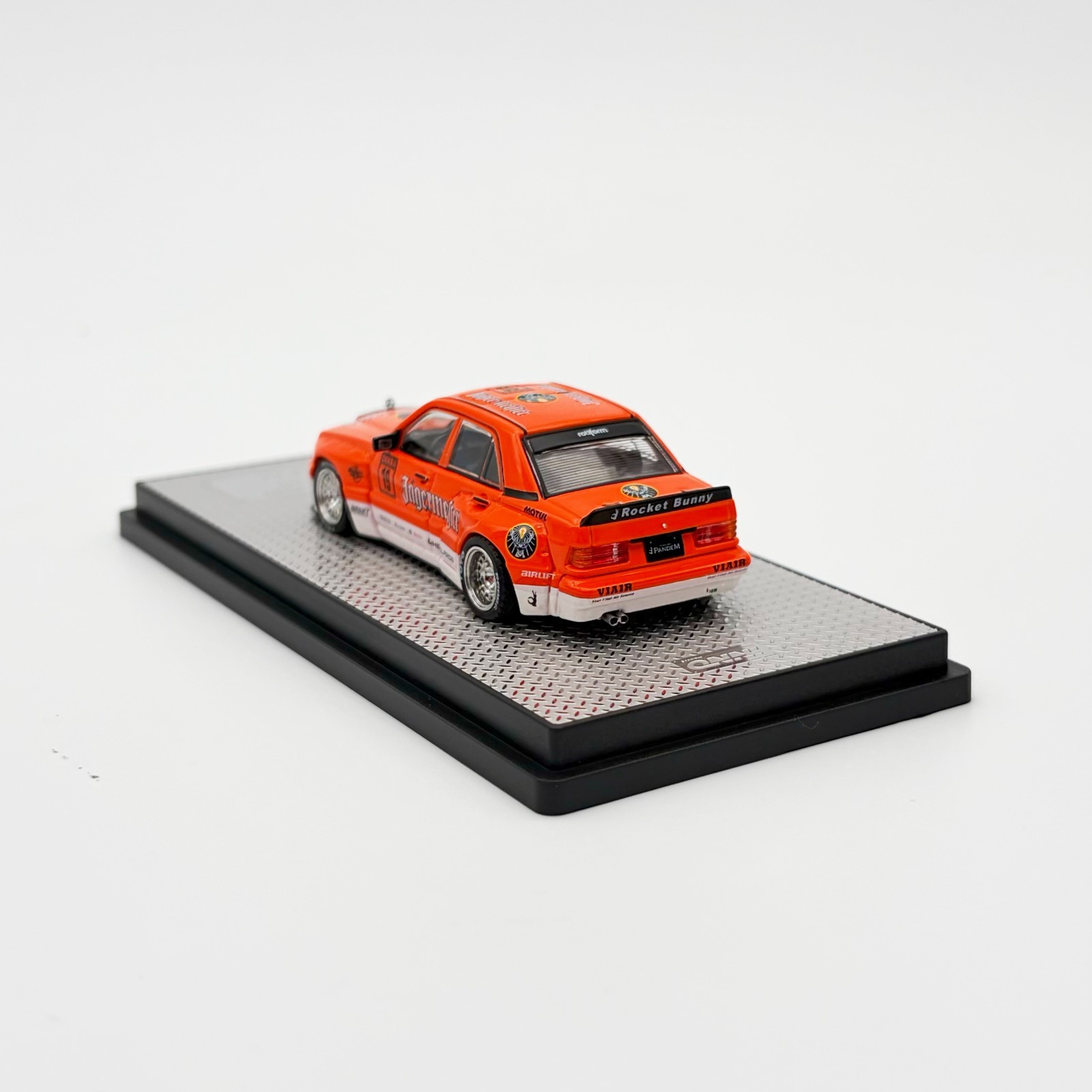 INNO64 1:64 Pandem Rocket Bunny 190E Jagermeister Orange