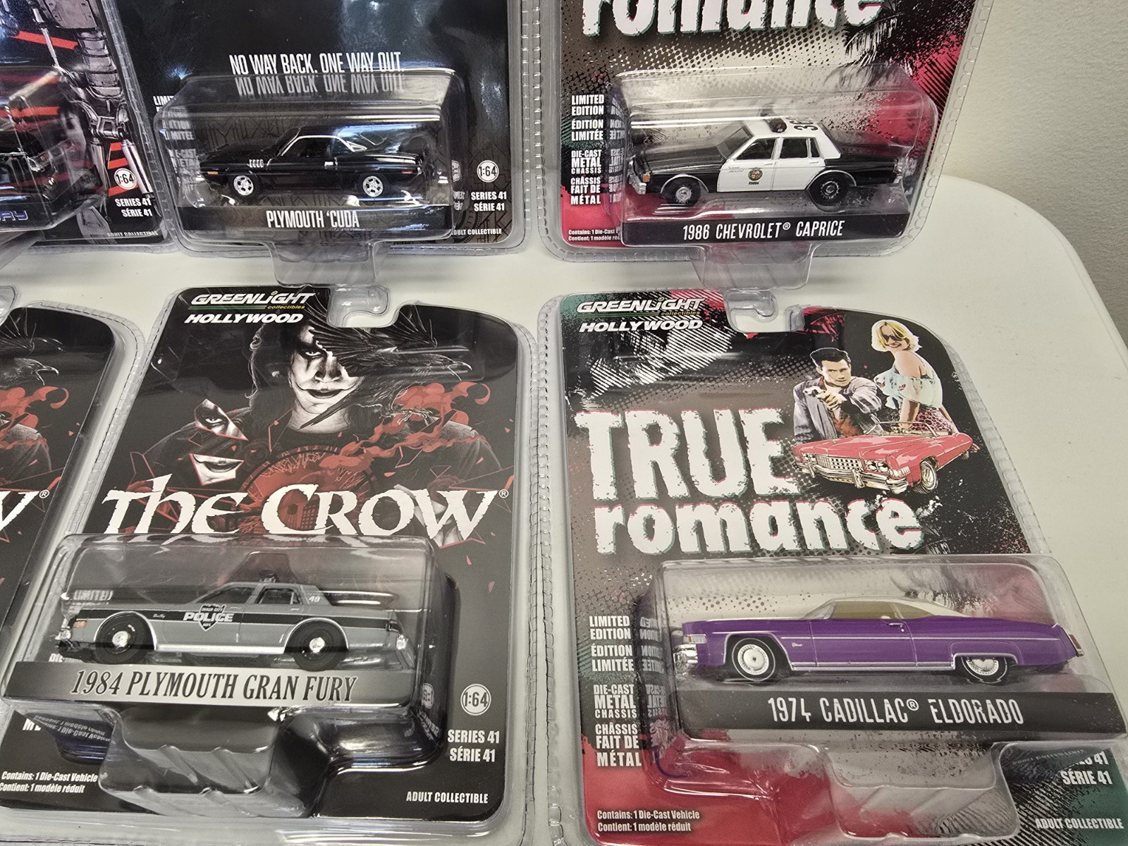 GREENLIGHT 1:64 2024 HOLLYWOOD SERIES 41 6PC SET