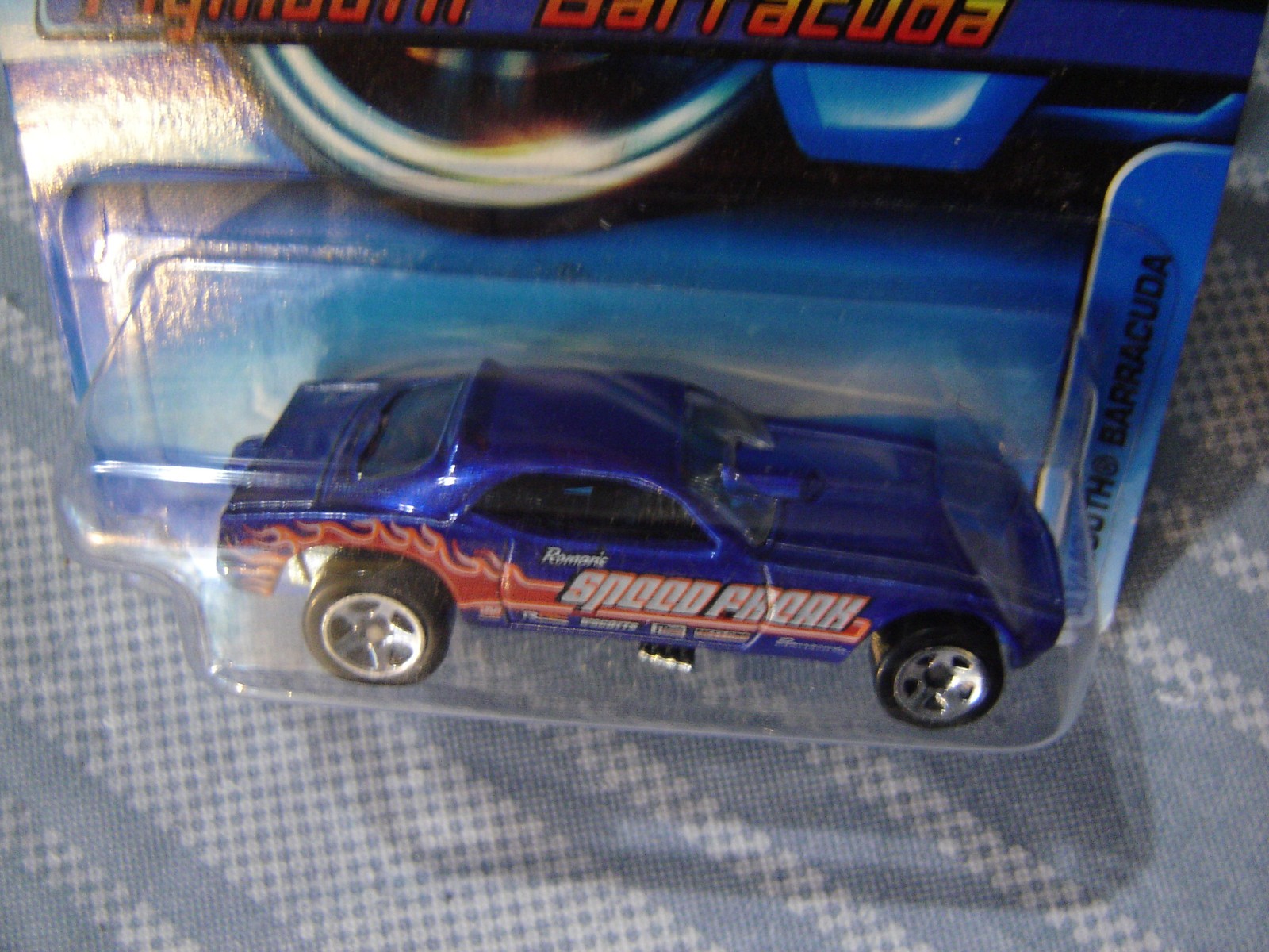 Hot Wheels SPEED FREAK FUNNY CAR DRAGSTER Plymouth Barracuda