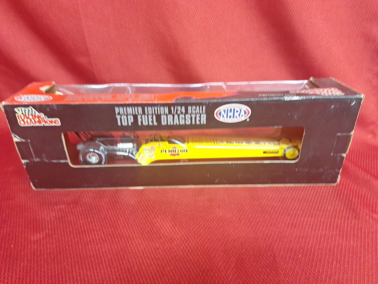 New Eddie Hill 1996 Action Racing NHRA 1:24 Scale Pennzoil Top Fuel Dragster NOS