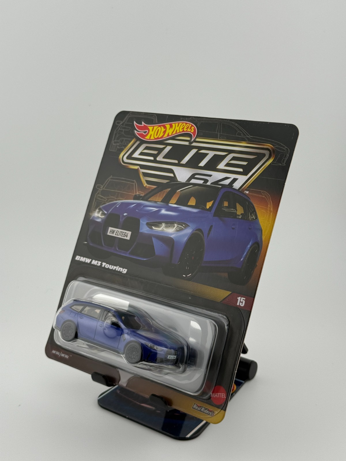 Hot Wheels Collectors Premium Elite 64 Blue BMW M3 Touring