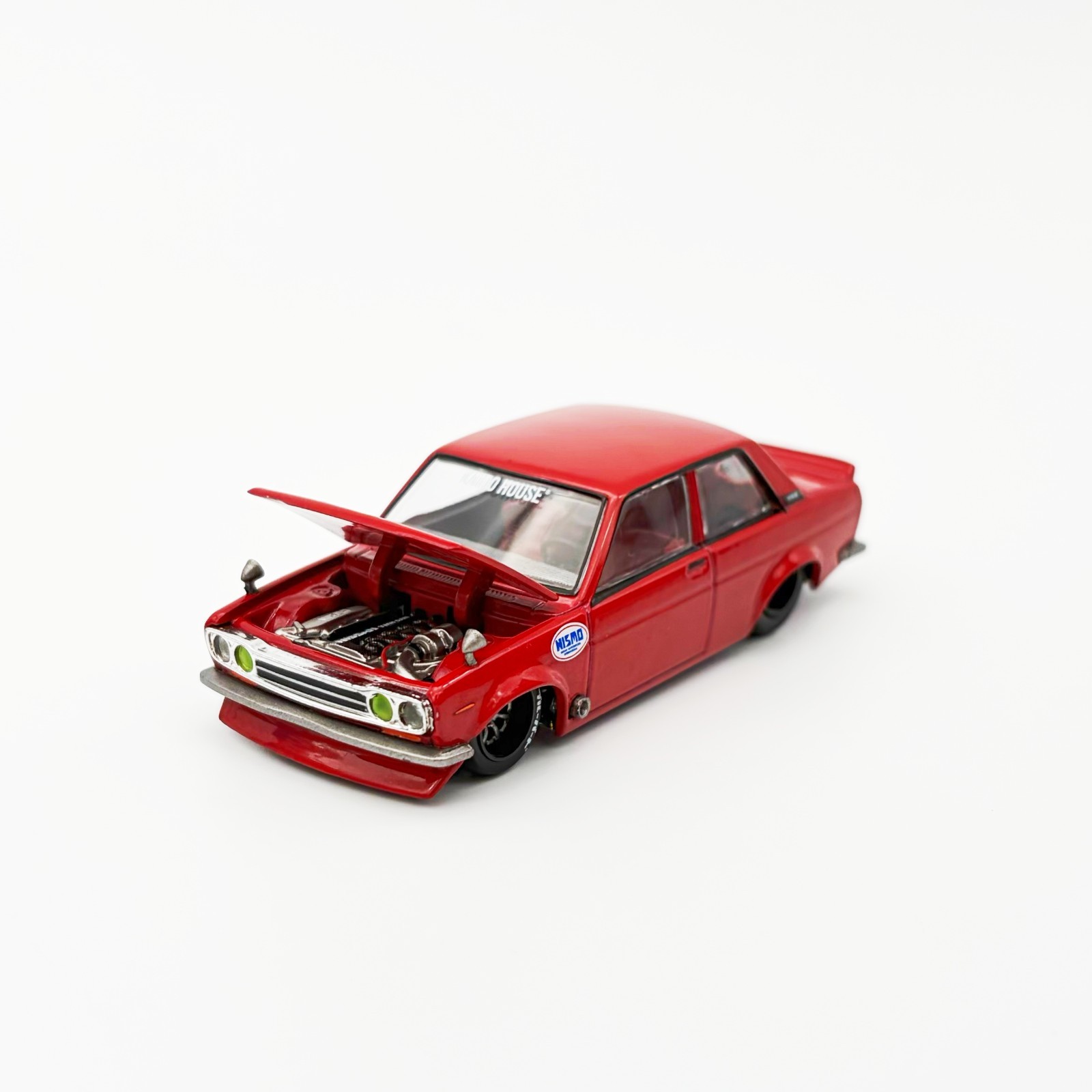 Kaido House x Mini GT 1:64 Datsun 510 Street Nismo V3 – Red #229