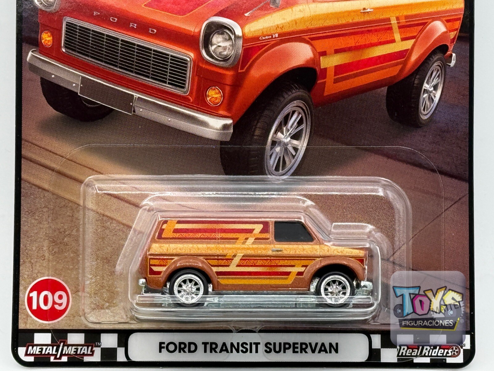 2024 Hot Wheels Boulevard #109 FORD TRANSIT SUPERVAN Premium Diecast NEW