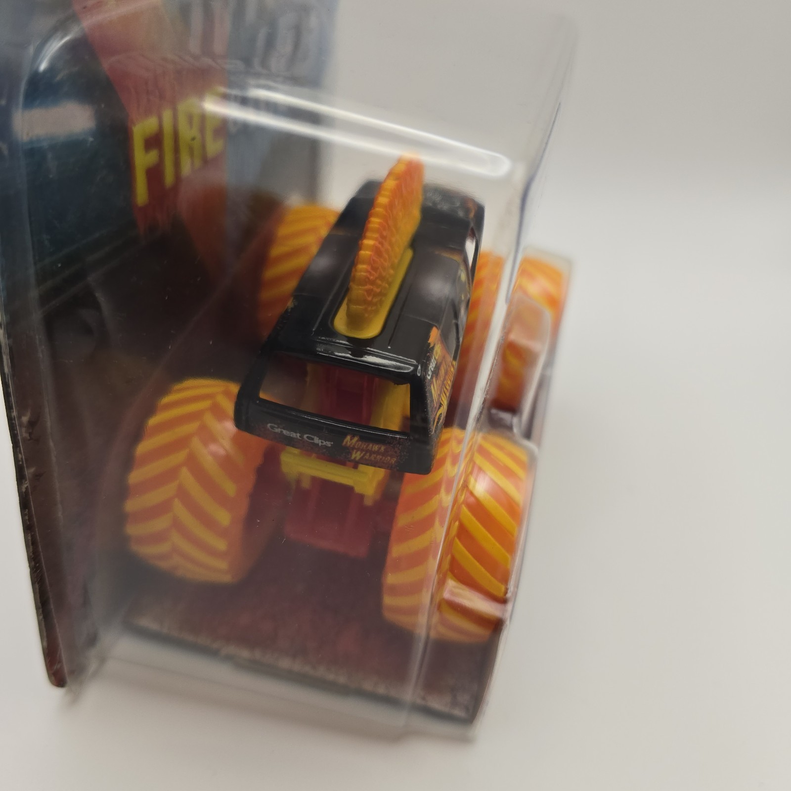 Monster Jam Fire & Ice MOHAWK WARRIOR Walmart Special Edition 1:64 Scale