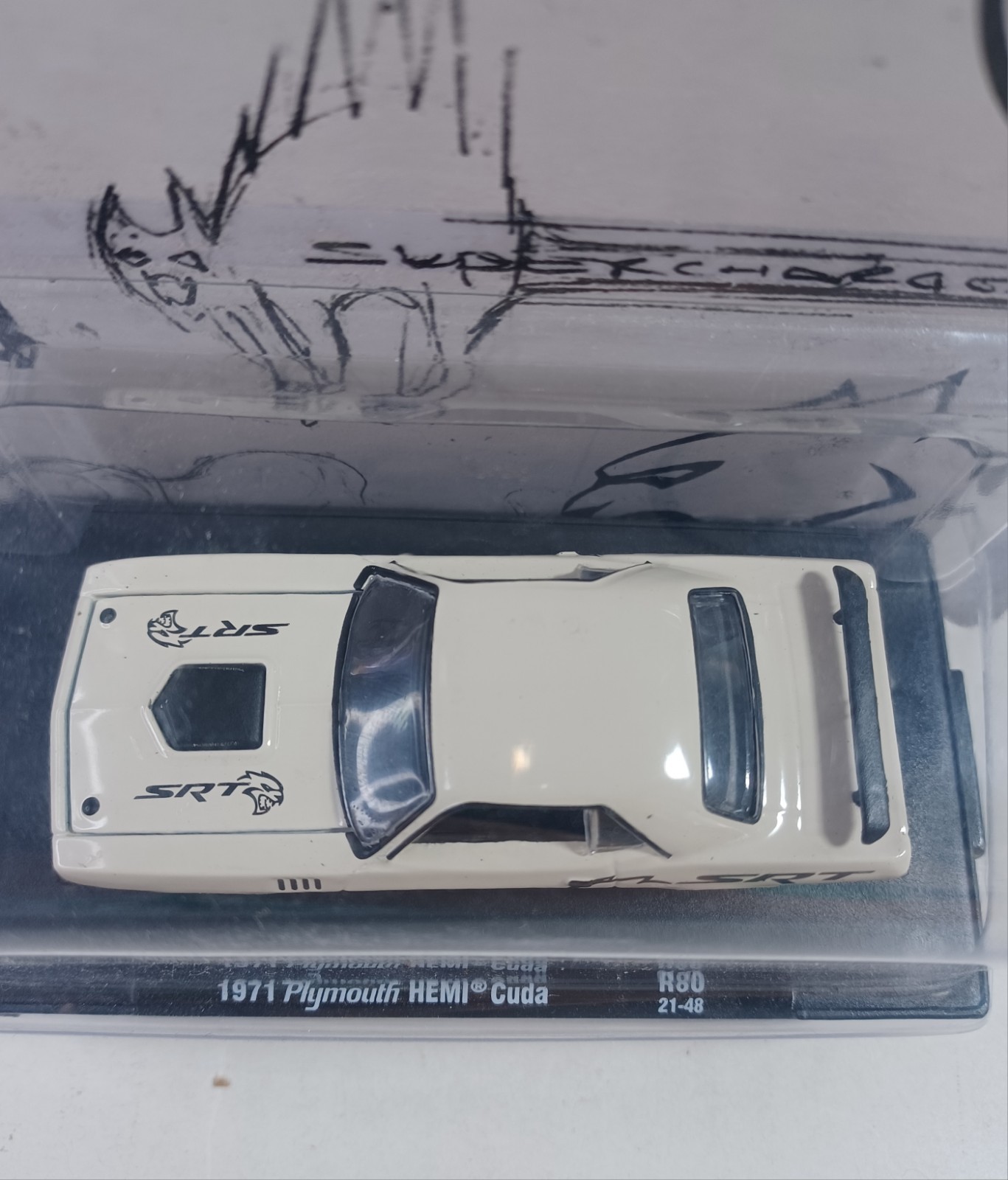 M2 Machines SRT Hellcat 1971 Plymouth HEMI Cuda – 1:64 Diecast Car MOPAR NEW