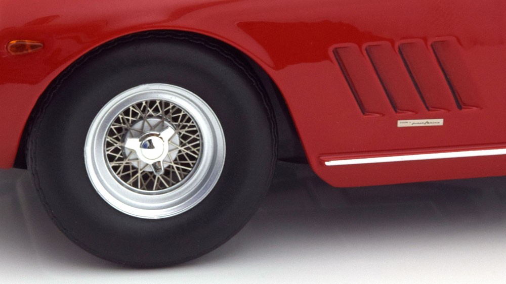 KK Scale 1:18 FERRARI 275 GTB4 NART SPYDER RED 1967 WITH REMOVABLE SOFT-TOP
