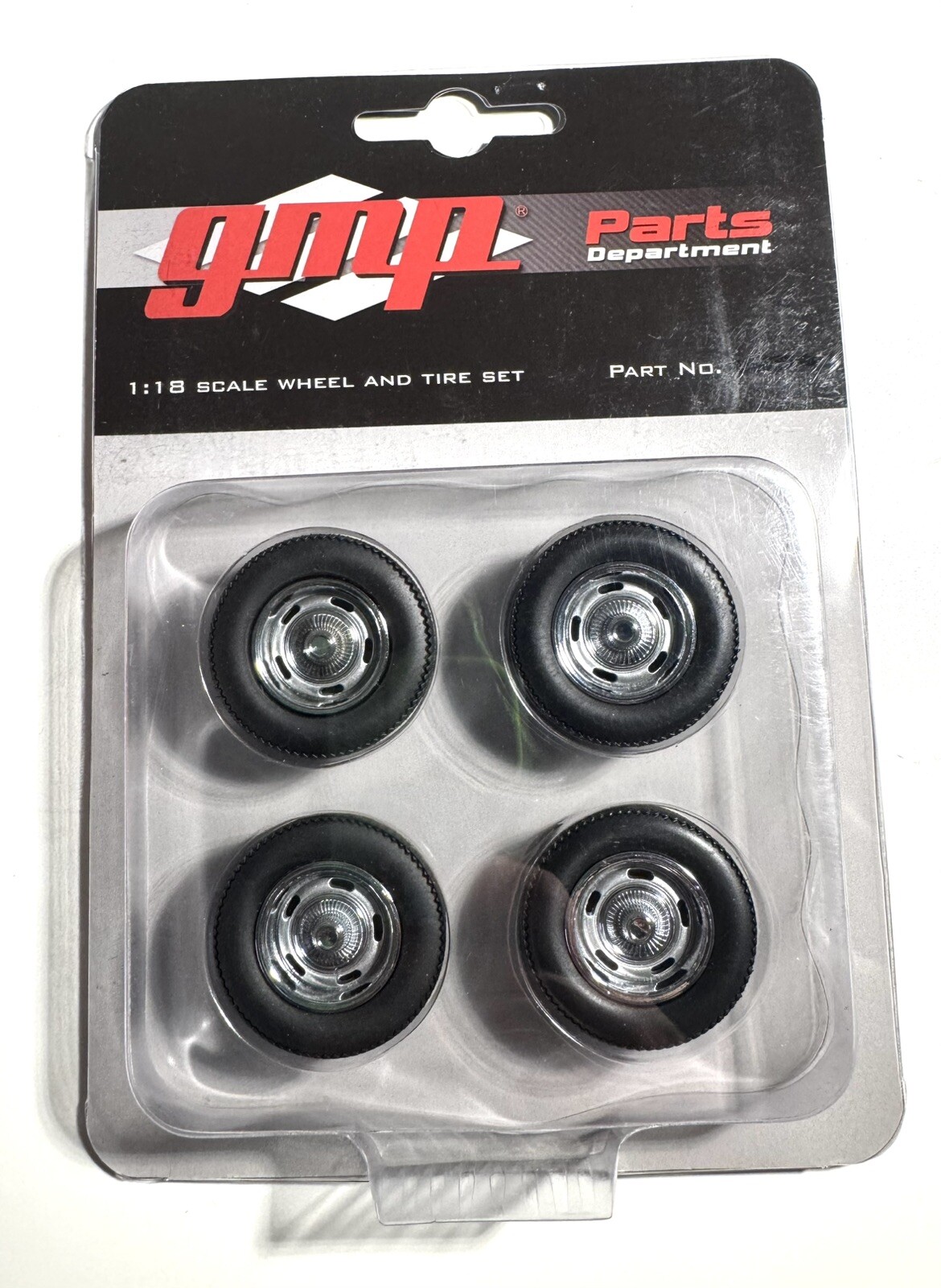 Chevrolet Rally Wheels & Tires 1/18 GMP HTF !