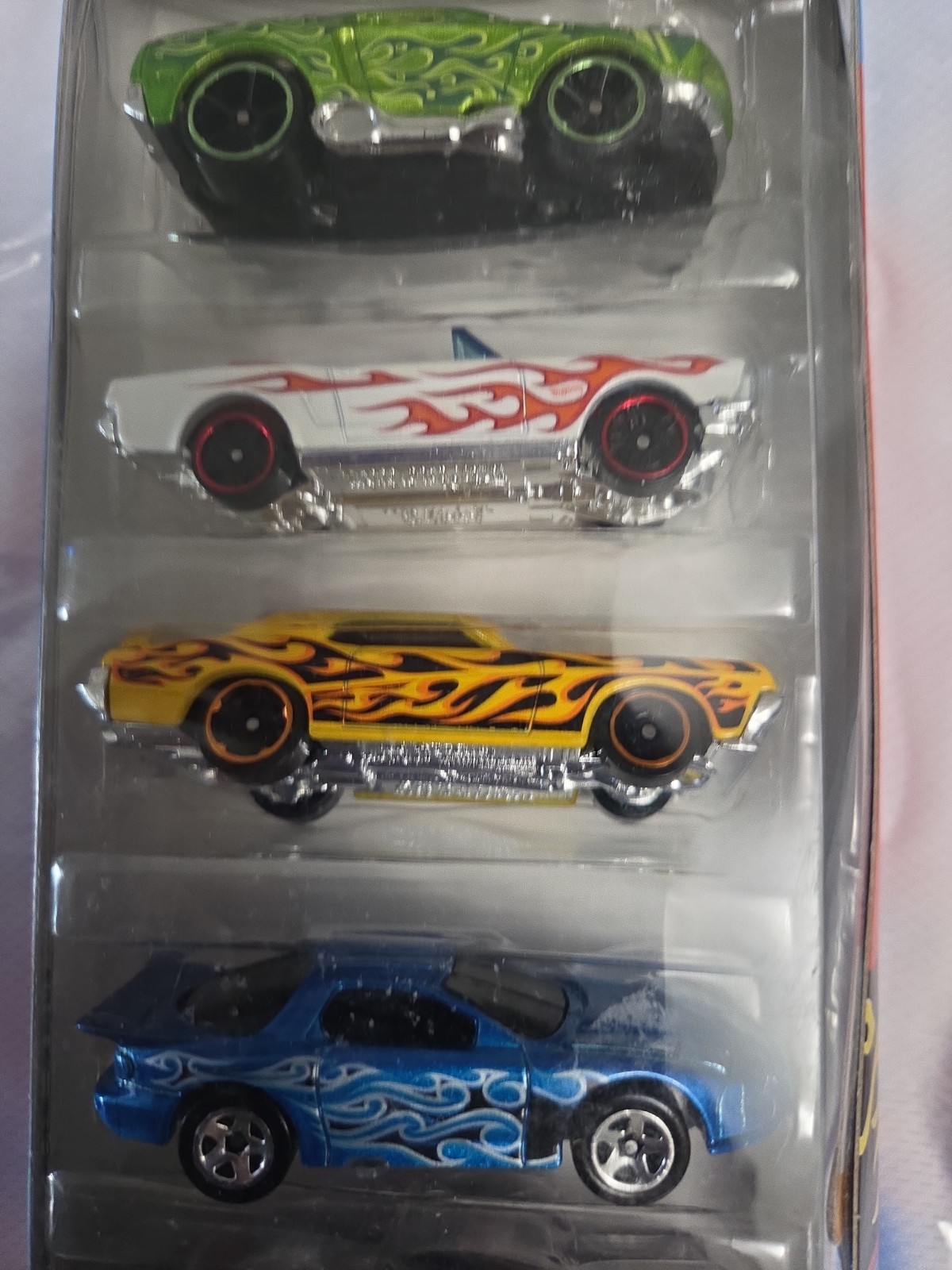Hot Wheels “HW Flames” 50th Anniversary 5-Pack (2018)