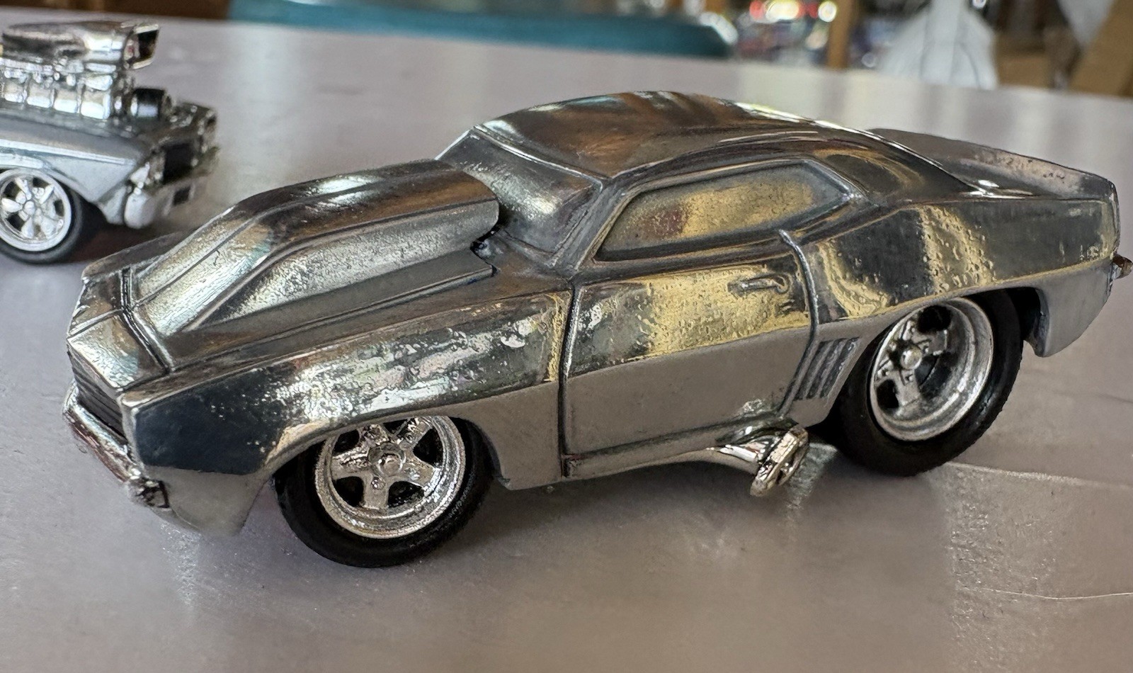 Muscle Machines 1/64 RAW 1969 Camaro SS Custom Hot Rod Rare 2004