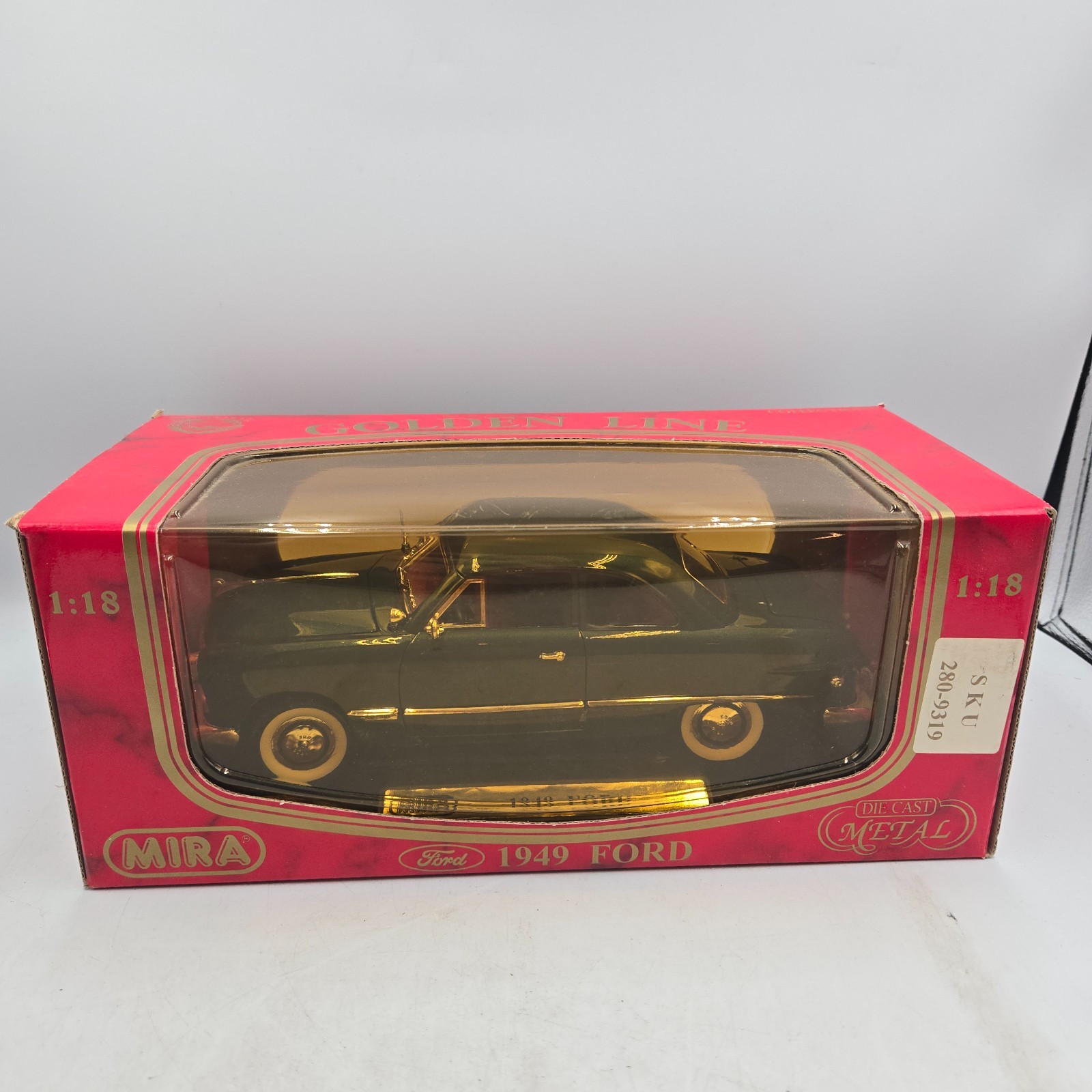Mira Golden Line 1/18 Scale Diecast 1949 Ford Coupe