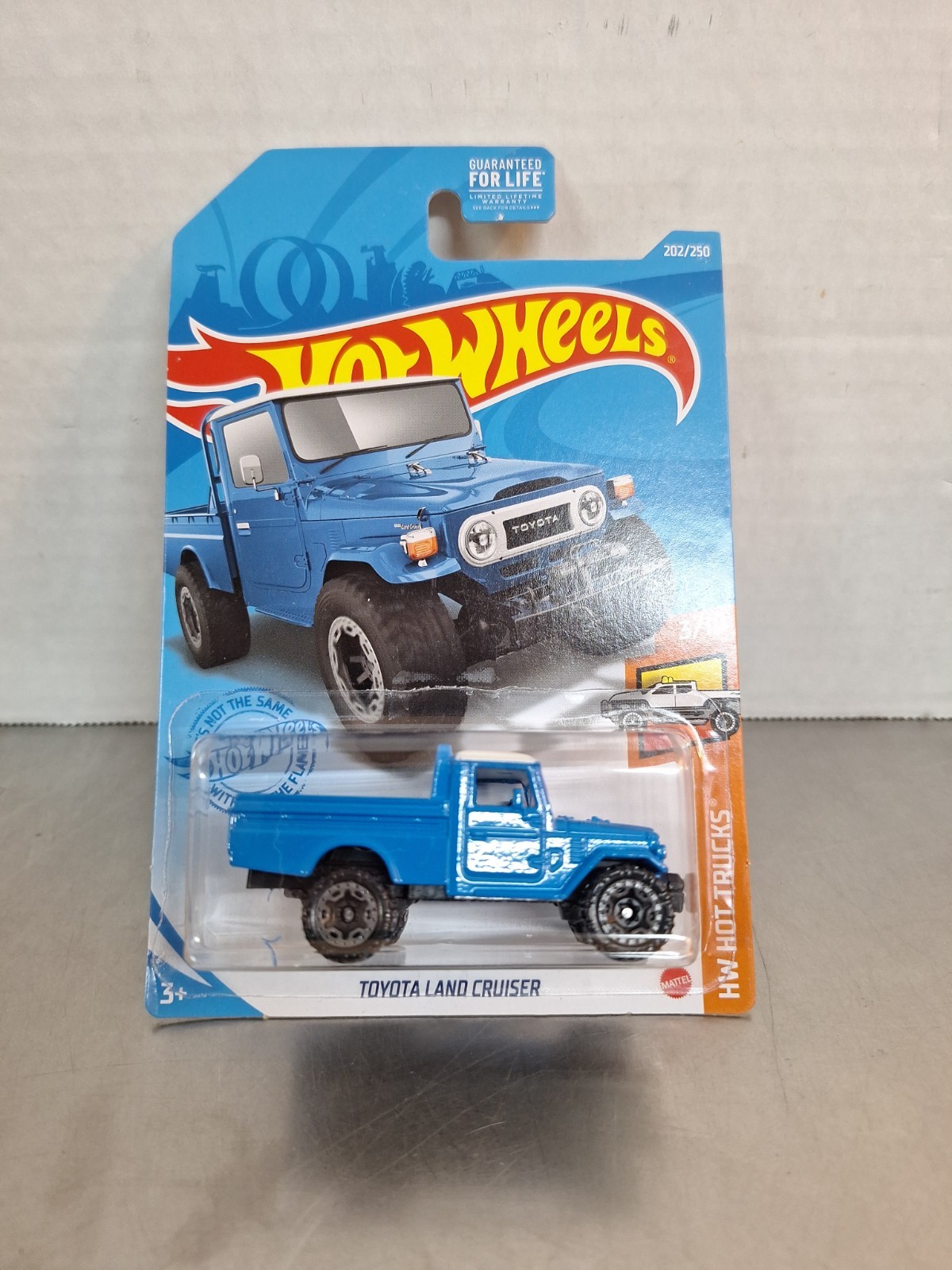 Hot Wheels Hot Trucks Blue Toyota FJ45 Land Cruiser #202 NEW!