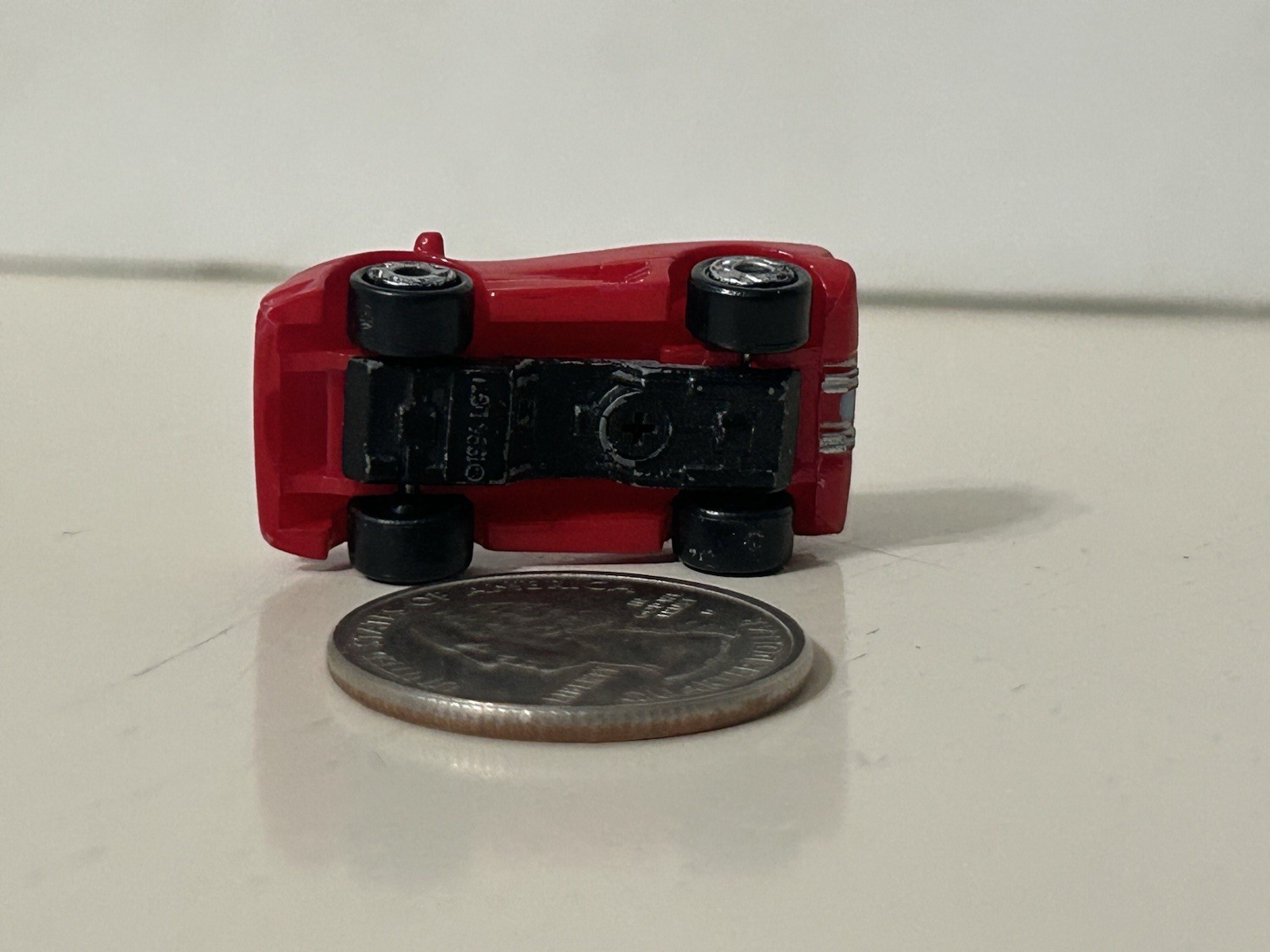 Galoob Micro Machines Lamborghini Diablo Red White Stripes Please See Photos