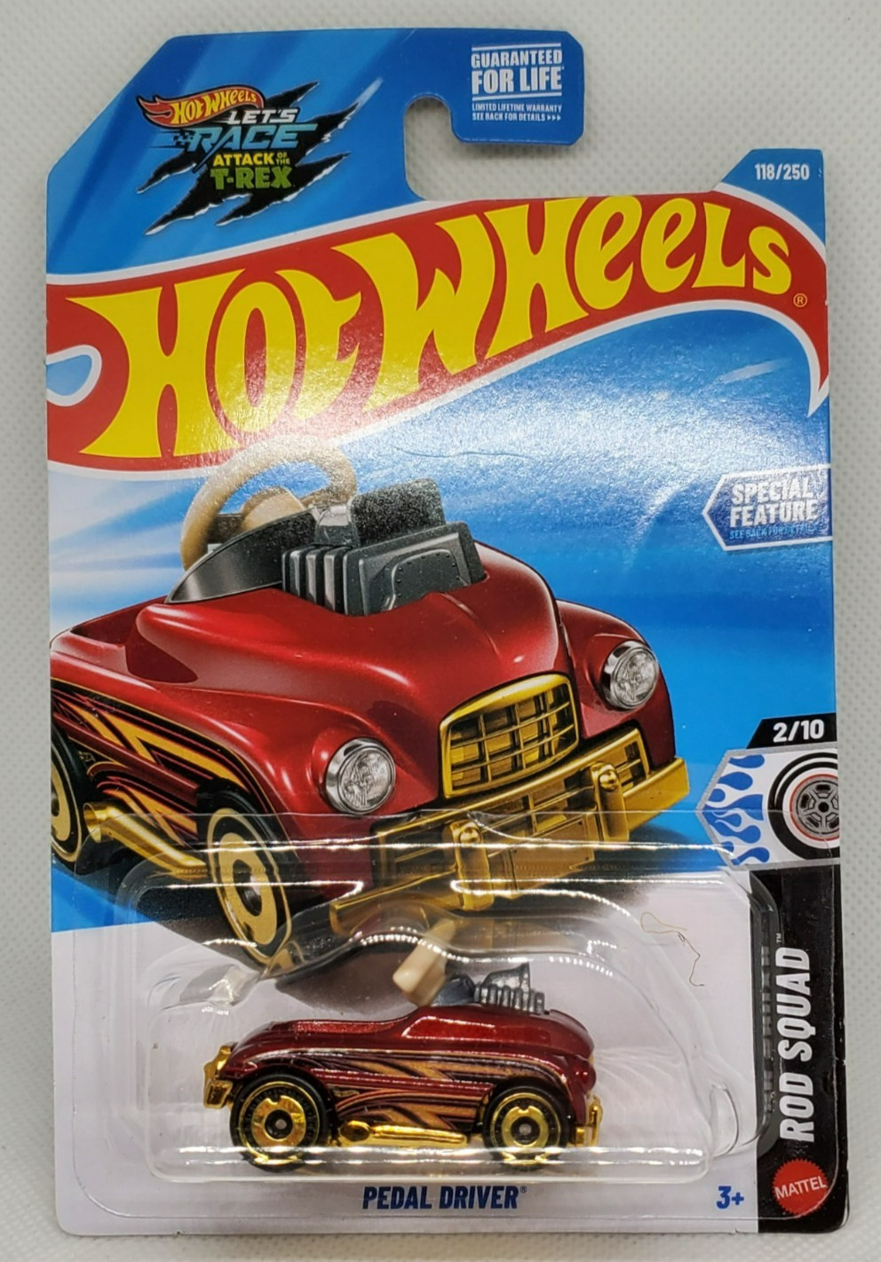 2026 Hot Wheels Red Pedal Driver HW Rod Squad #110