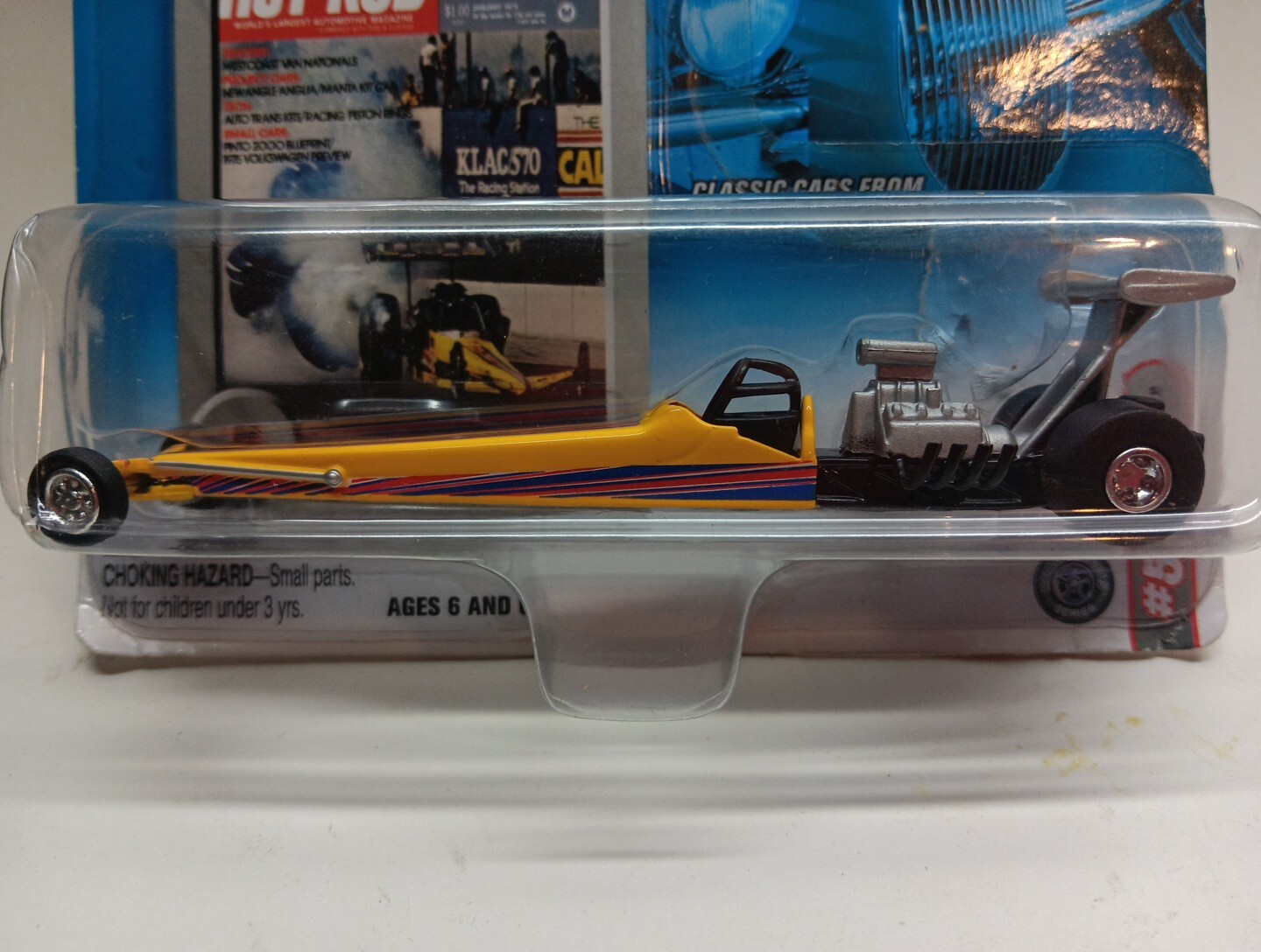 TOP FUEL DRAGSTER 2004 JOHNNY LIGHTNING HOT ROD MAGAZINE 1:64 DIE-CAST