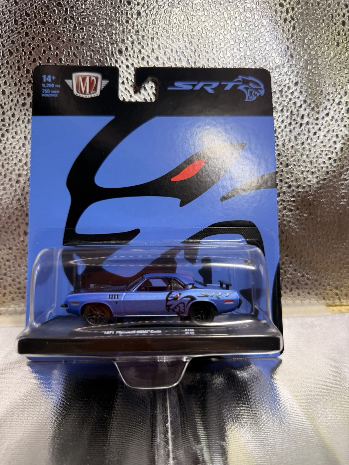 M2 Machines Auto-Drivers 1:64 1971 Plymouth HEMI Cuda SRT Blue Unopened