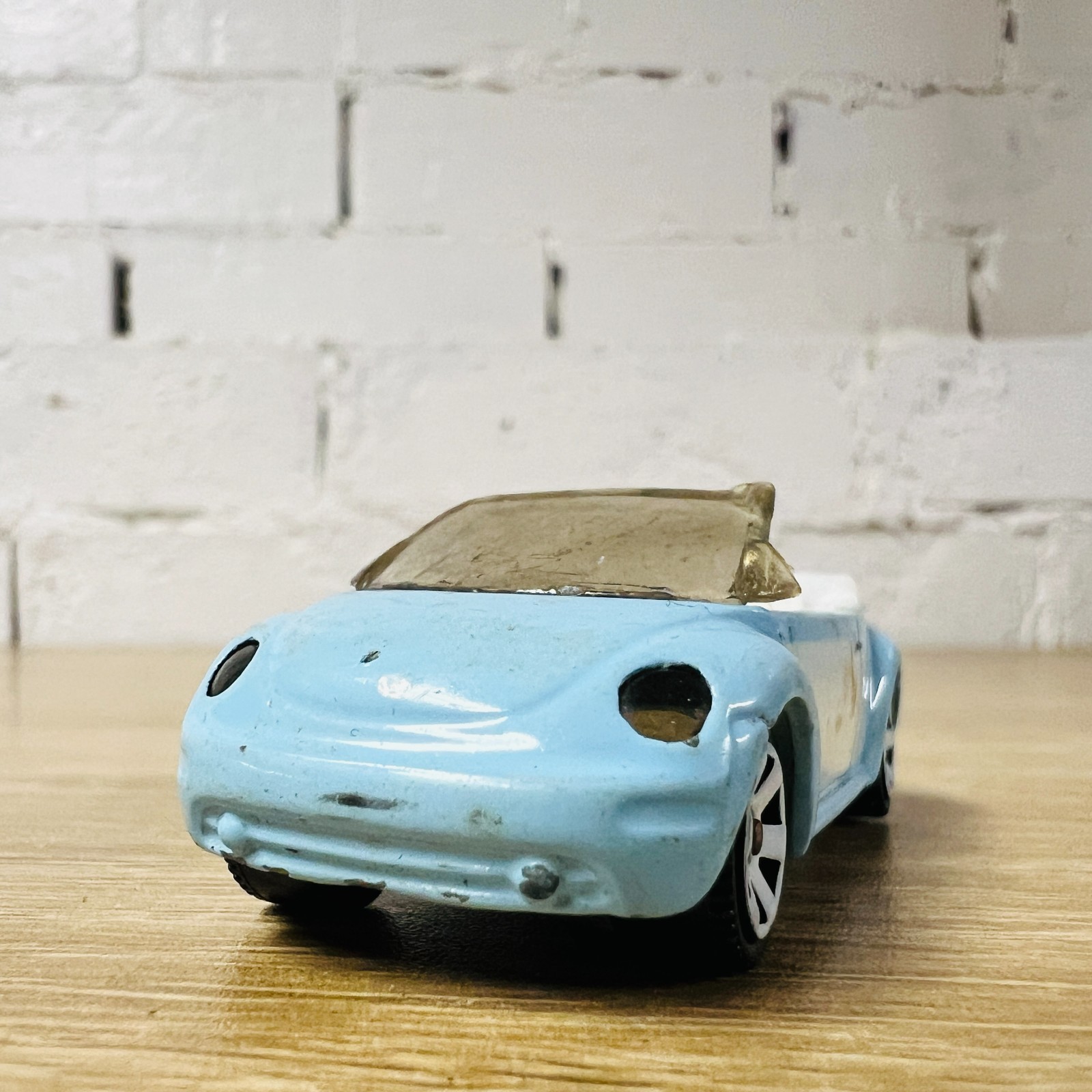 Volkswagen VW Concept 1 Beetle Convertible Light Blue White 2011 Classics 5 Pack