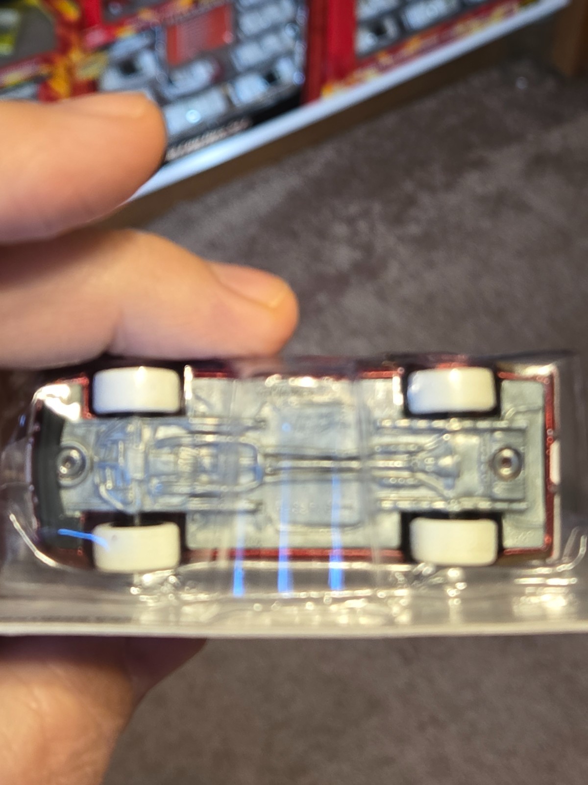 JOHNNY LIGHTNING 2.0 R6 LEATHERMAN 1969 CHEVY CAMARO ZL1 WHITE LIGHTNING⚡️RARE!