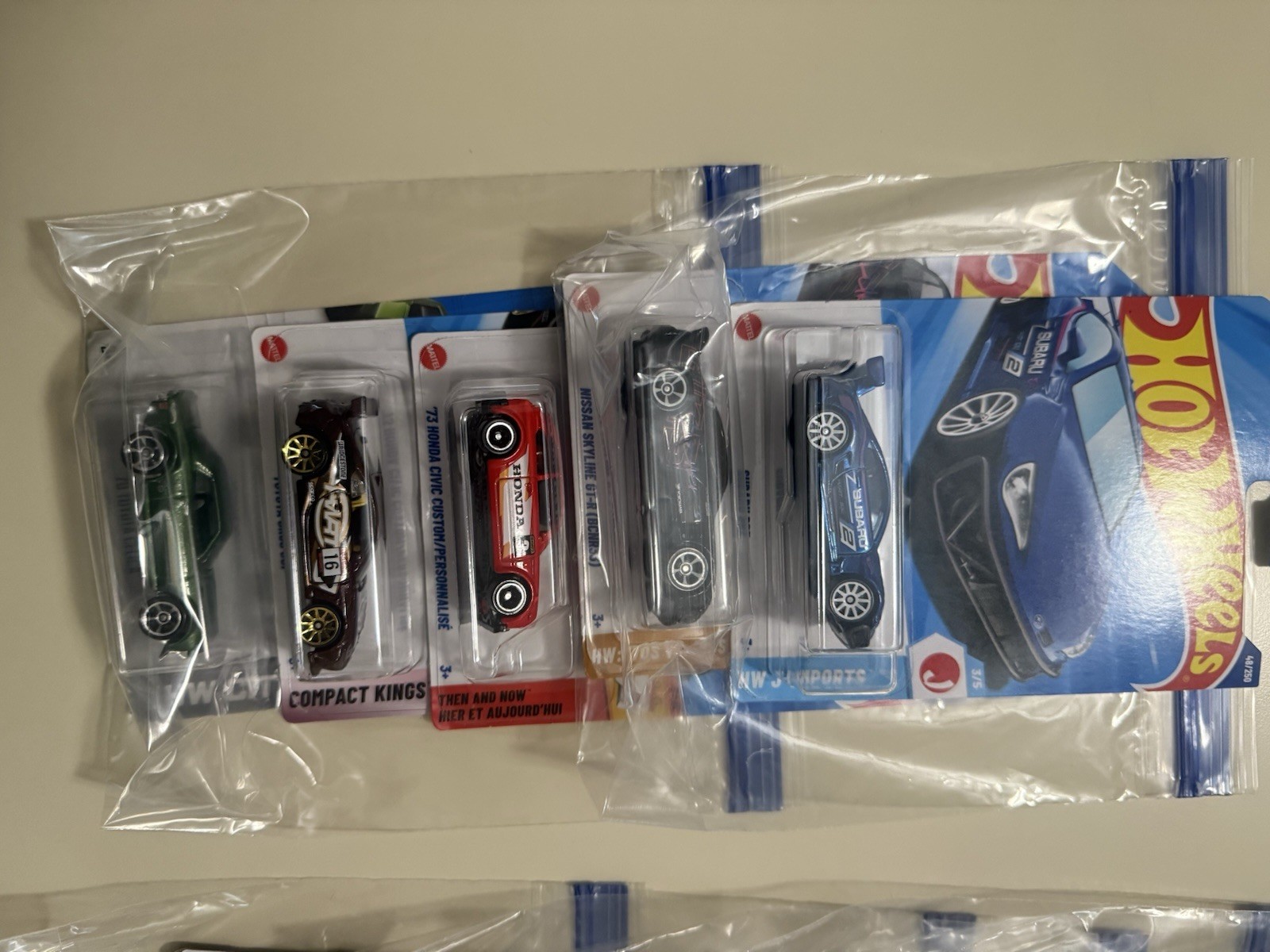 Hot Wheels JDM Imports Lot 12 Cars Mazda Toyota Honda Nissan Mitsubishi Datsun