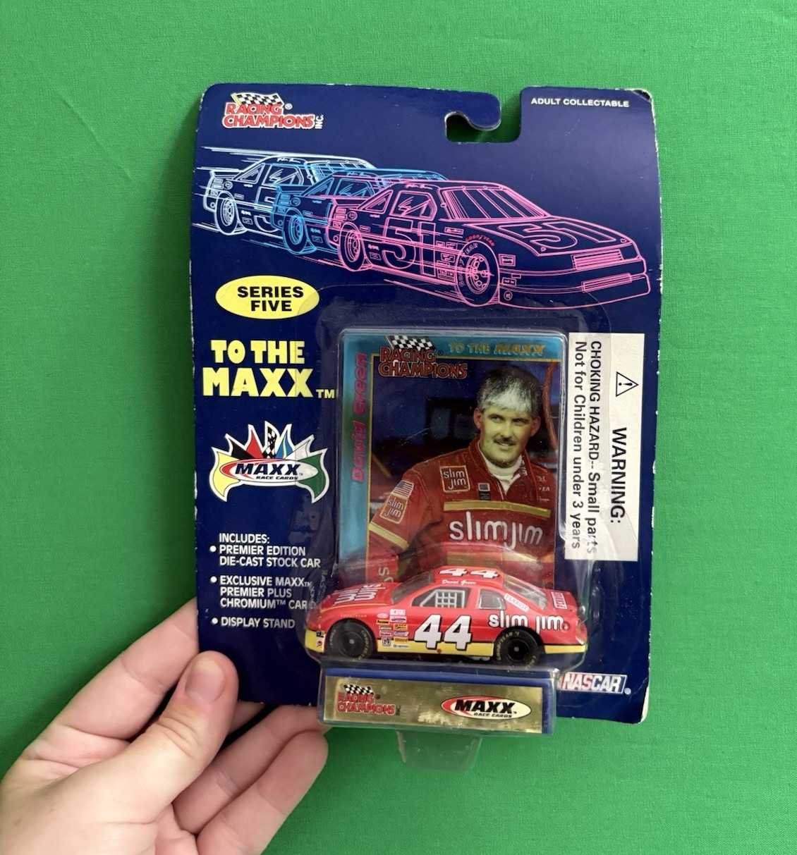 Racing Champions NASCAR Series Five 1:64 1995 Chevy Monte Carlo #44 Slim Jim