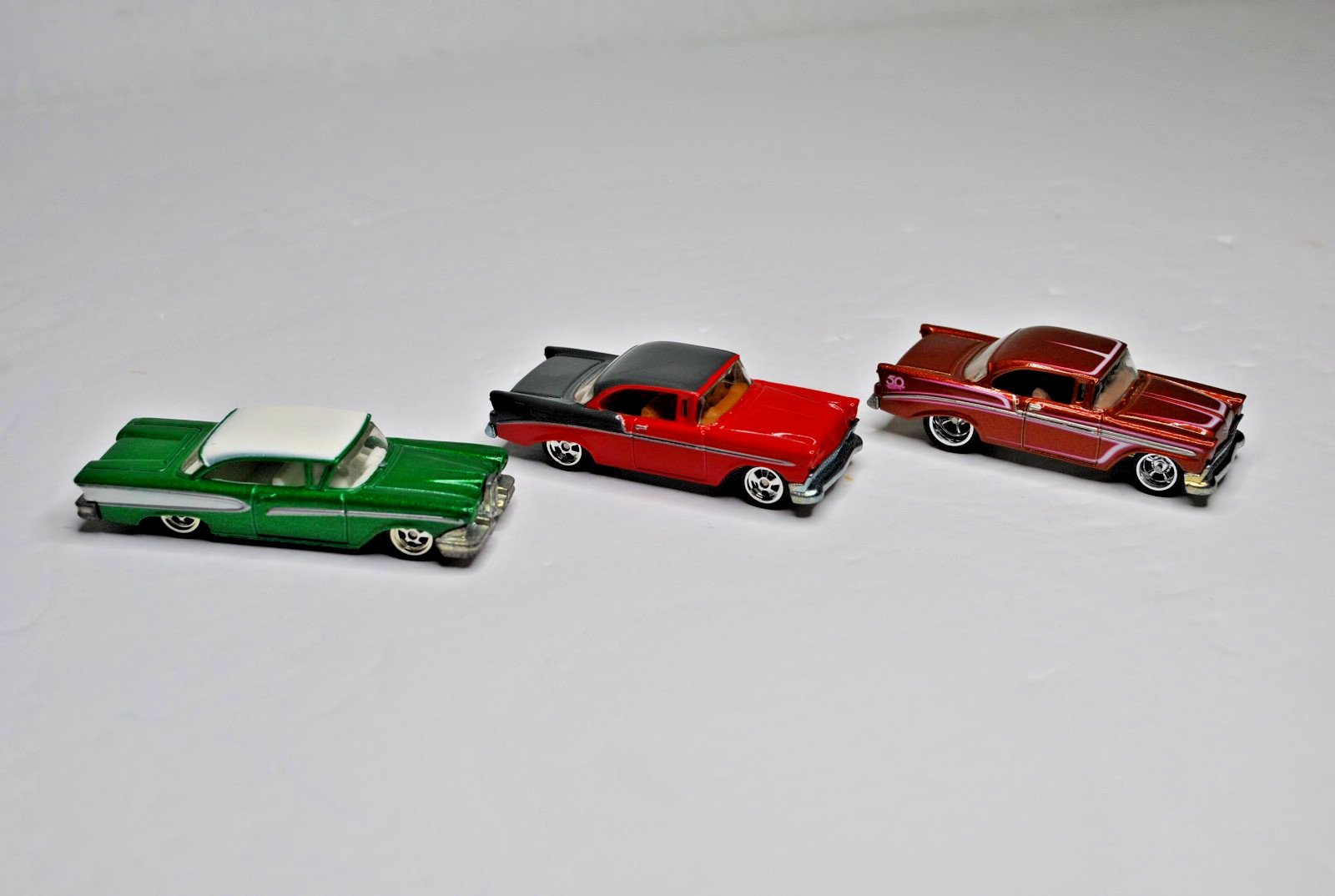 Hot Wheels Real Riders loose Lot 56 Chevy 58 Edsel 56 Chevy Hot Wheels Favorite