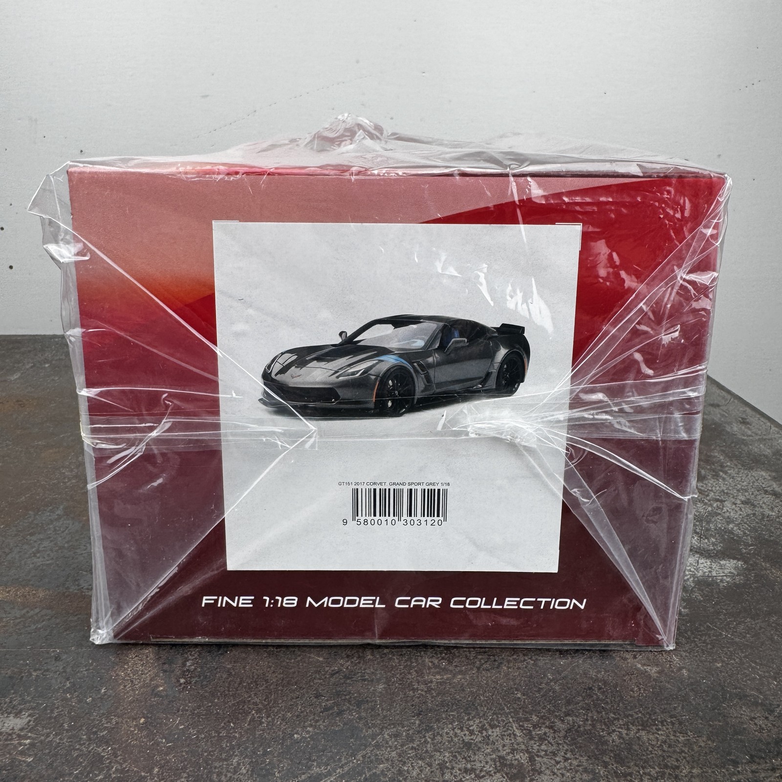 GT SPIRIT 1:18 2017 CHEVROLET CORVETTE GRAND SPORT Model Car GRAY – GT151