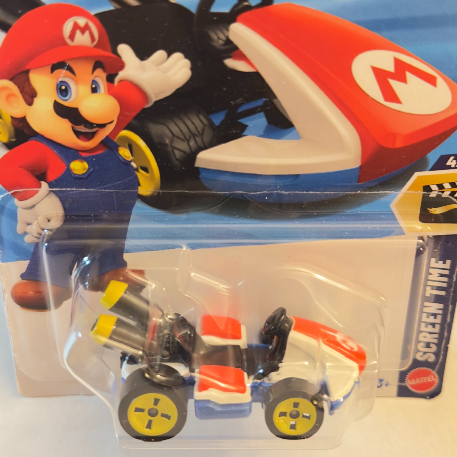 2026 Hot Wheels Mario Kart Standard Kart 129/250 Mattel Diecast Vehicle New