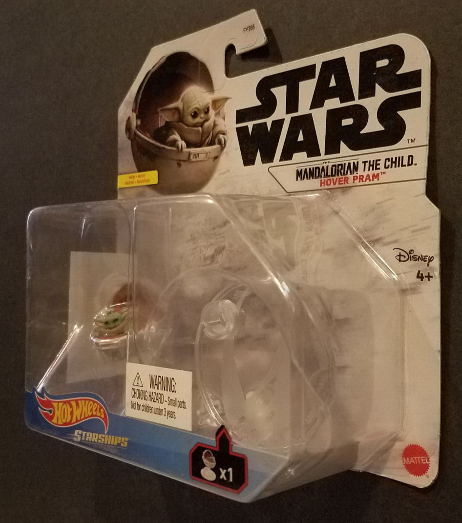 Hot Wheels Star Wars Starship Mandalorian The Child Hover Pram