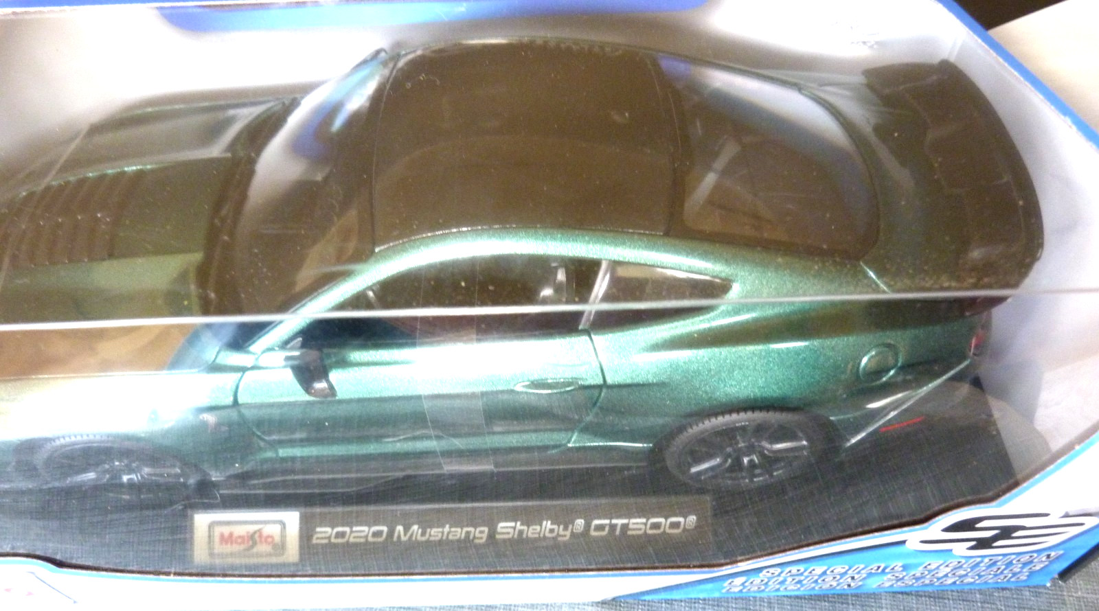 2020 Ford Mustang Shelby GT500 Maisto 1:18 Exclusive Style Special Green