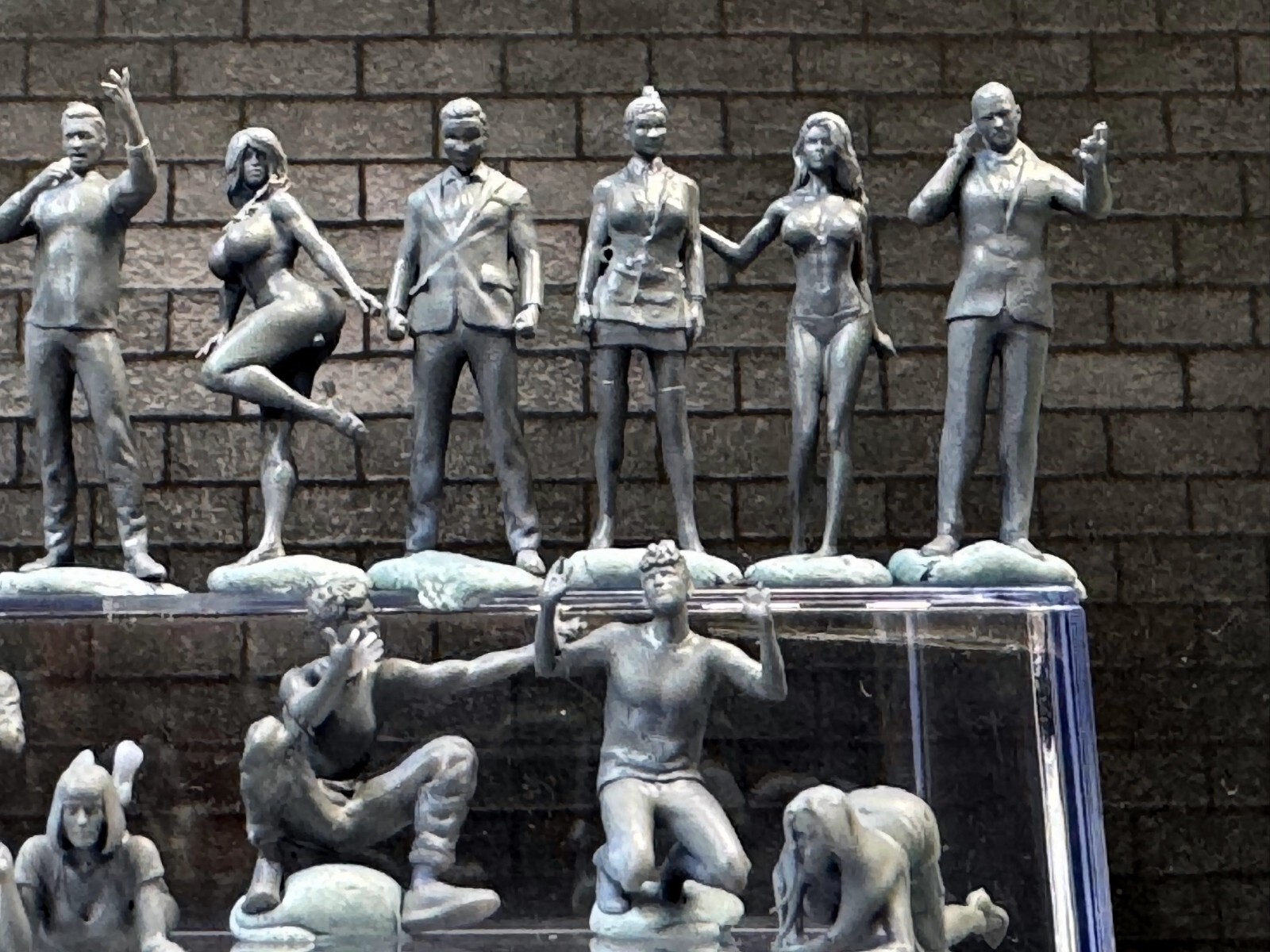 1:64 Figures – For Dioramas Miniature Figures 164 Fig Lot 376