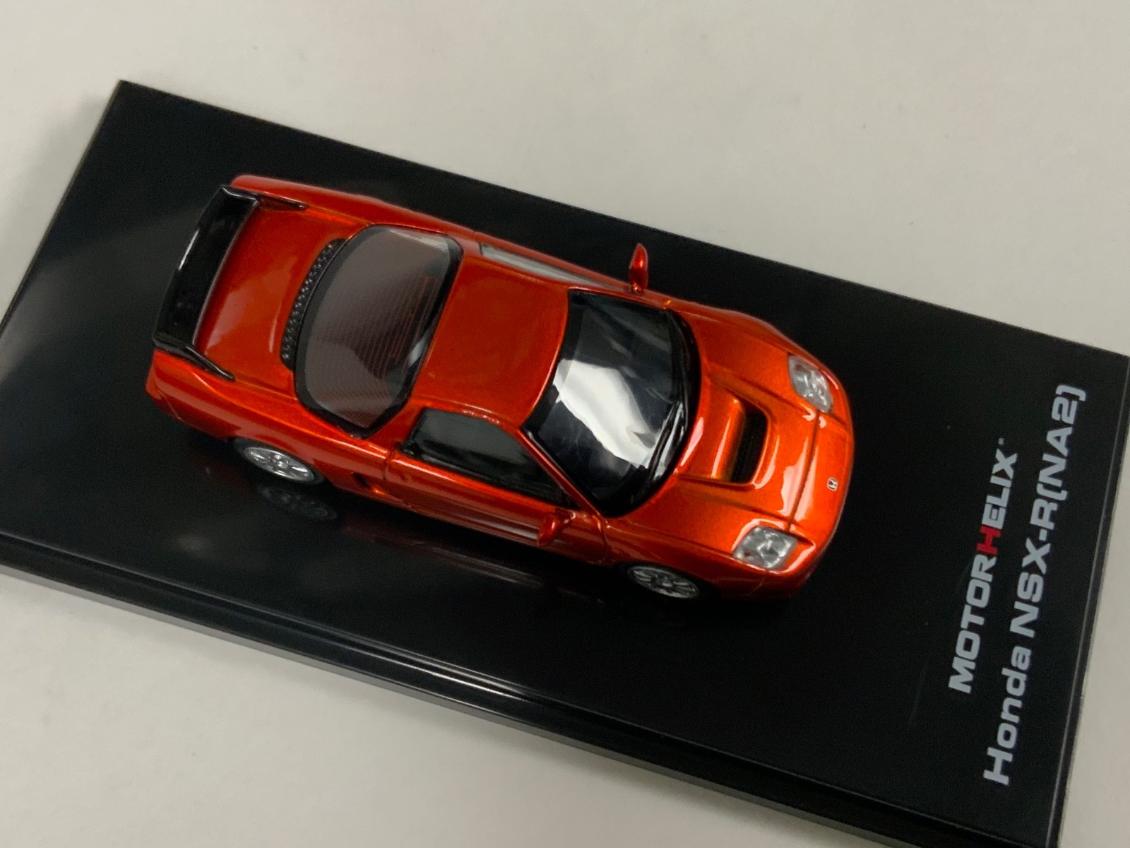 1/64 Motorhelix Honda Acura NSX-R NA2 2006 iMetallic Orange MIX1 LAST ONE