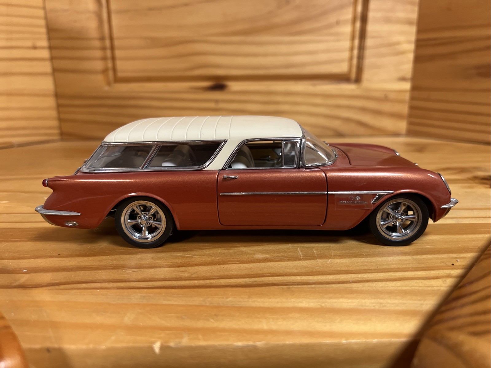 1954 Limited Edition Chevrolet Corvette Nomad Custom Wagon Copper Metallic Cream