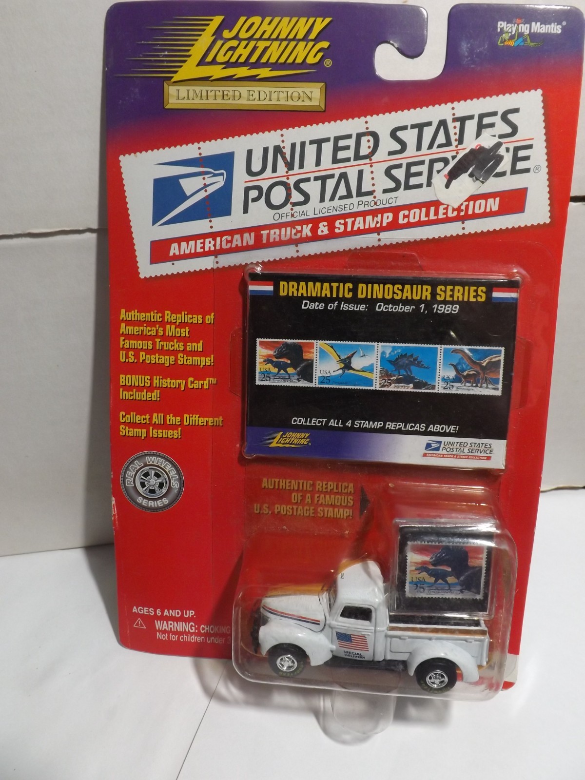 Johnny Lightning White 1940 Ford United States Postal Service 1/64
