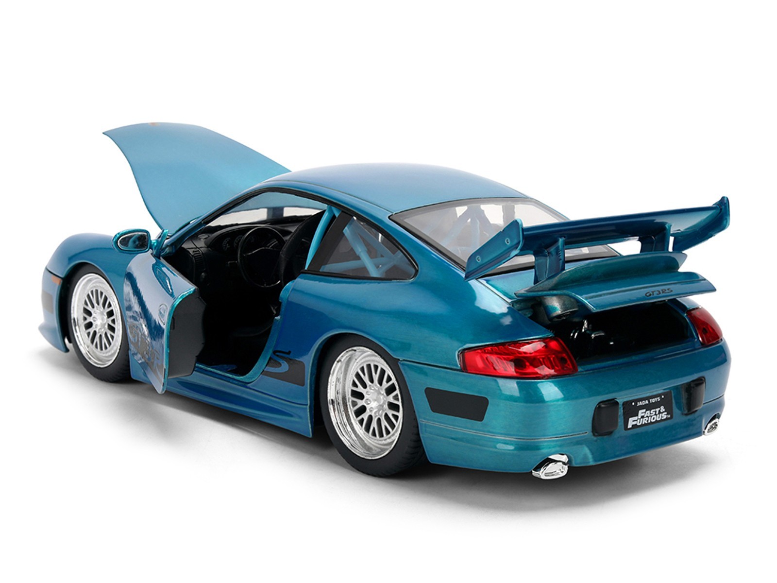 PORSCHE 911 GT3 RS 996 COLOR BRUSH “FAST & FURIOUS 25 YEARS” 1/24 BY JADA 37819
