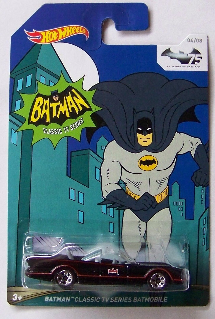 2014 Hot Wheels 75 Years of Batman Walmart Exclusive Complete Set of 8