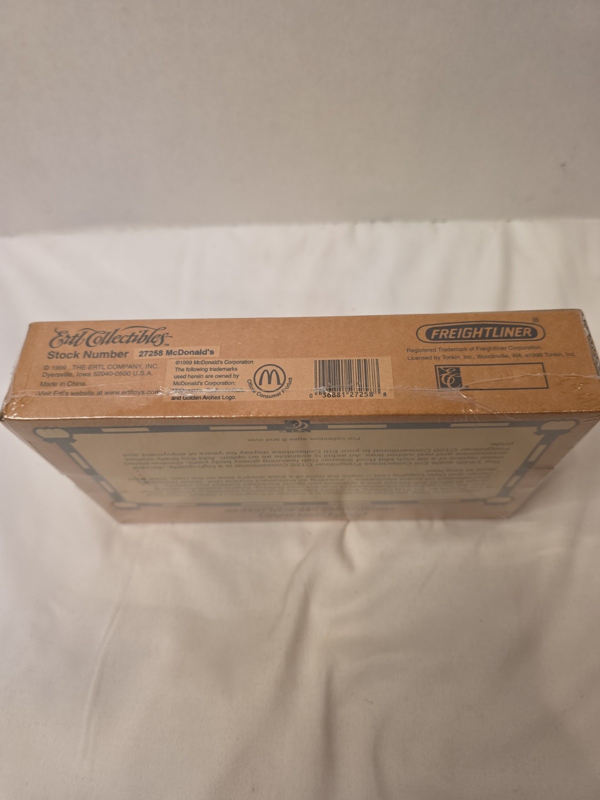 McDonald’s Biscuit To Go Freightliner Semi By Ertl 1/64th Scale Excellent