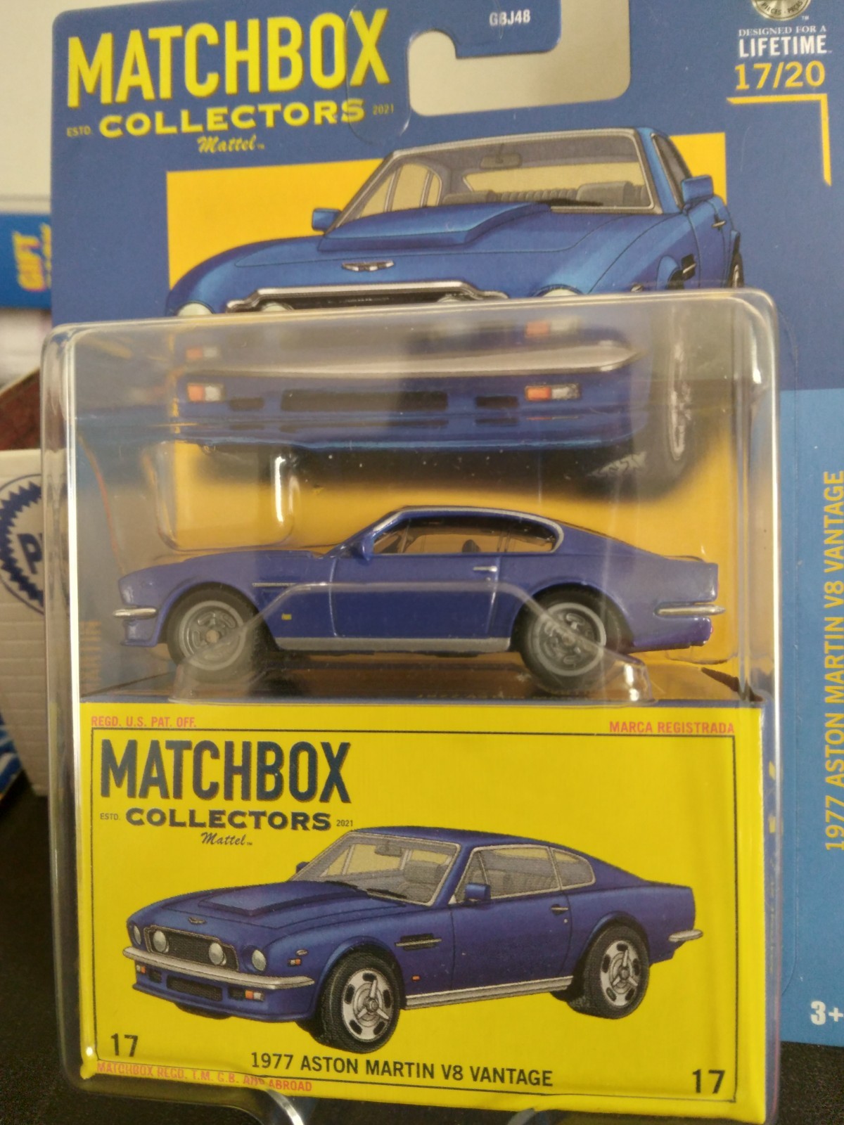 MATCHBOX 2024 Matchbox Collectors 1977 ASTON MARTIN V8 Vantage 17/20 Blue