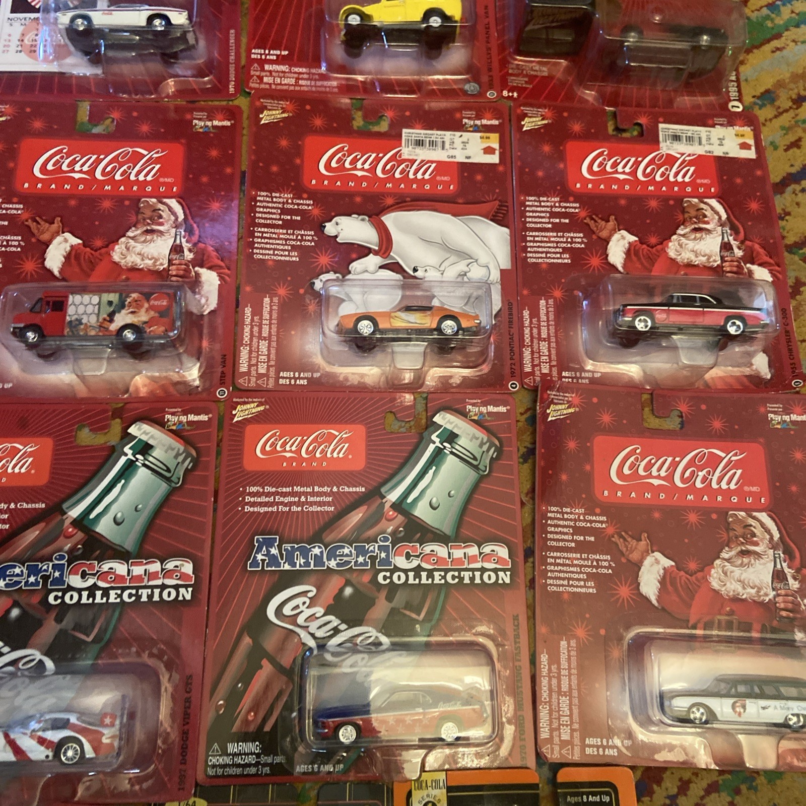 Matchbox Collectibles Coca-Cola Car Bundle Lot Of 13