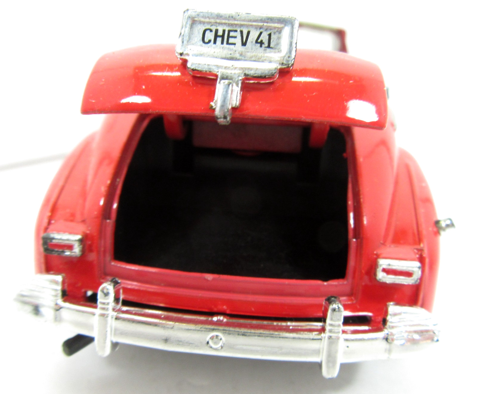1941 Chevrolet Deluxe Red Diecast 1:32 Arko National Motor Museum Mint