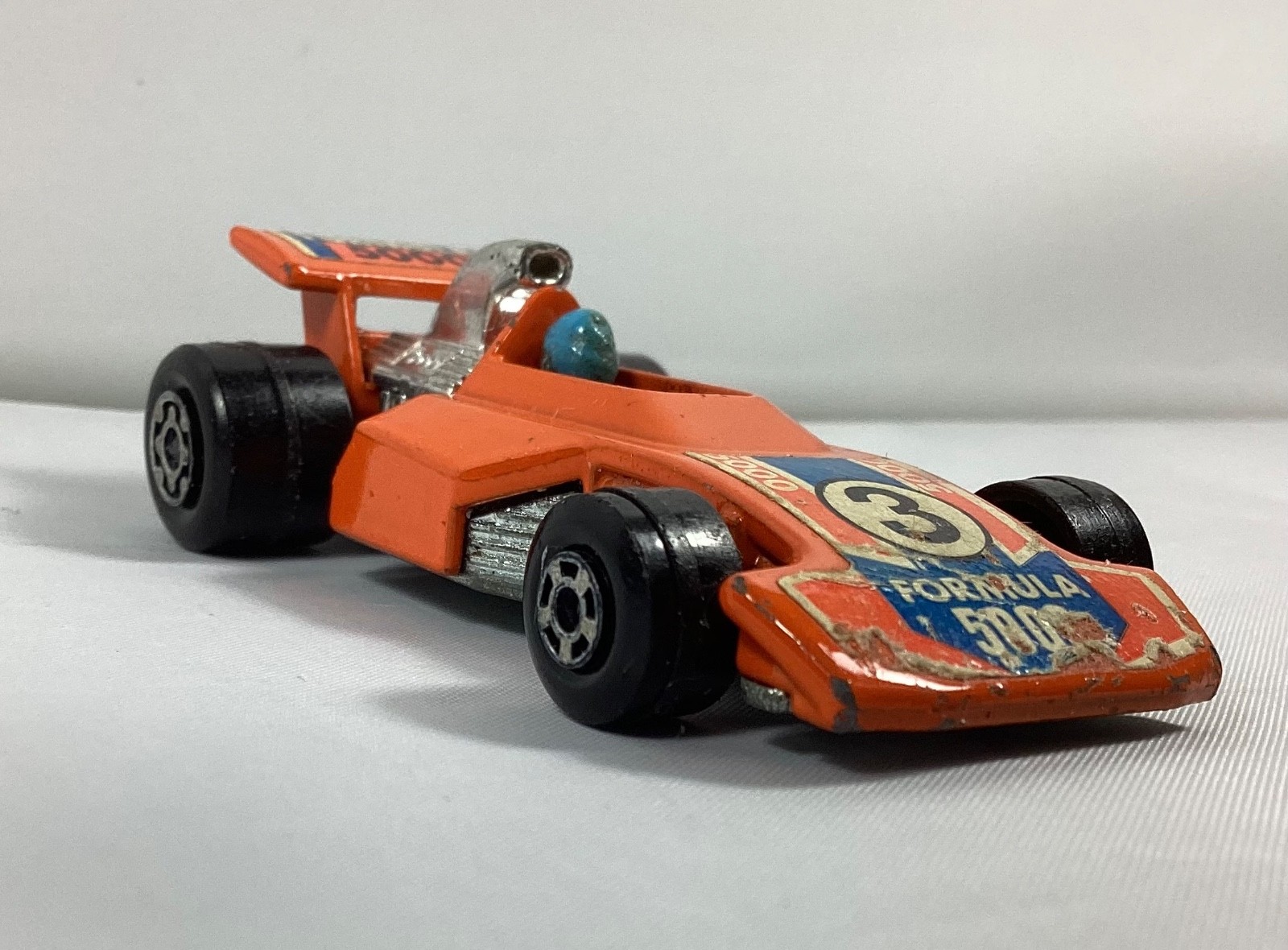 1975 Matchbox Lesney Superfast #36 Formula 5000 Orange 3 Race Car